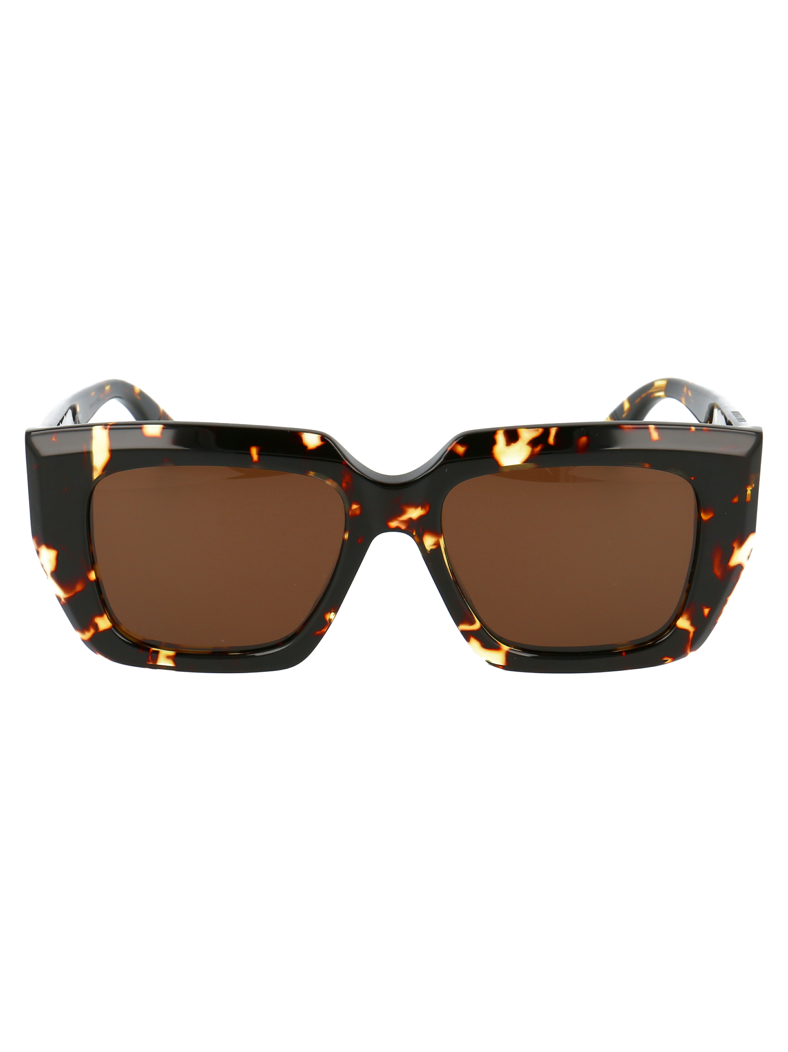 Bottega Veneta Women's 002 Havana Havana Brown Bv1030s 002 Havana Brown Acetate Sunglasses
