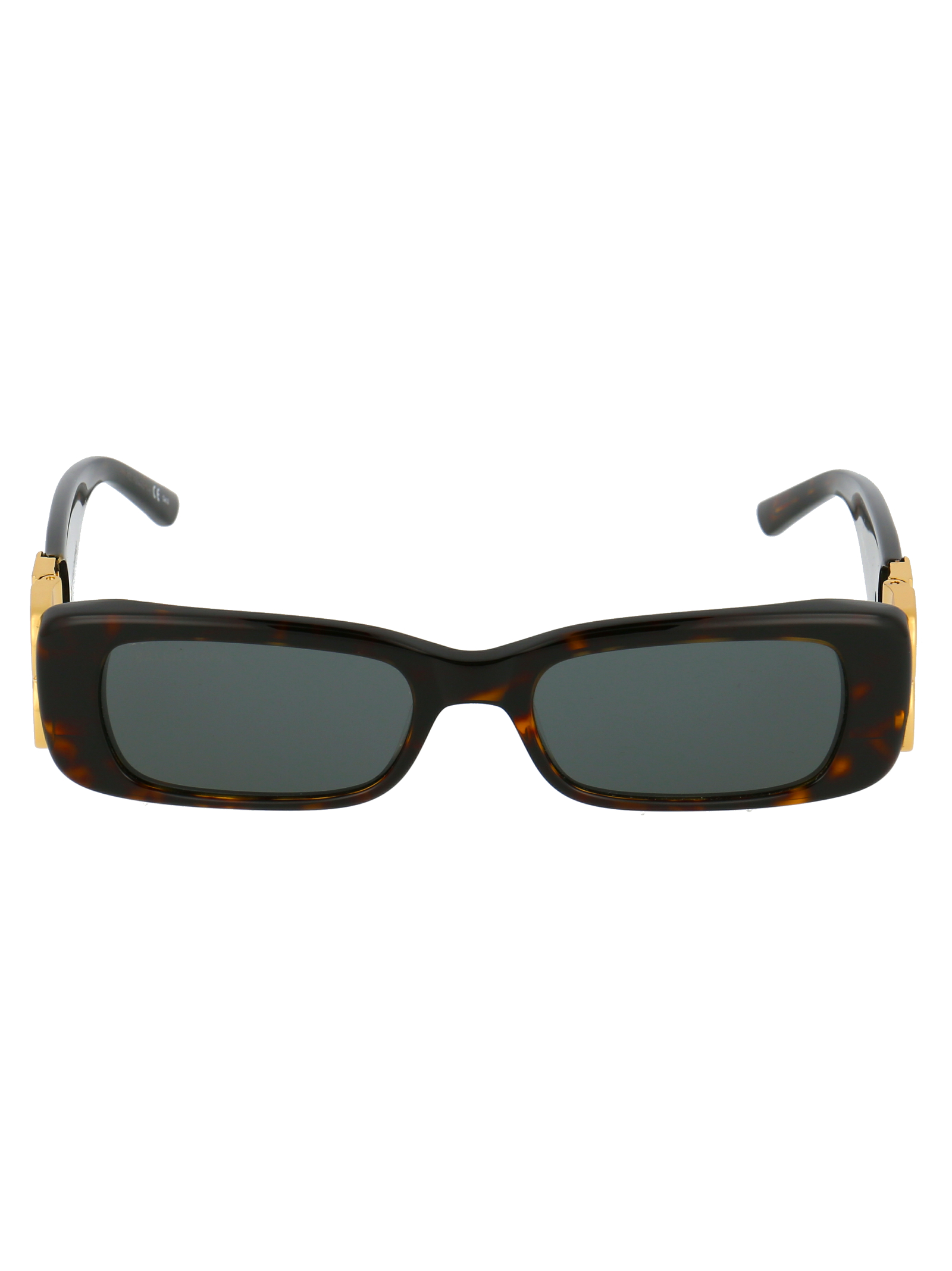 Balenciaga Women's 001 Black Gold Grey Bb0096s Acetate Sunglasses