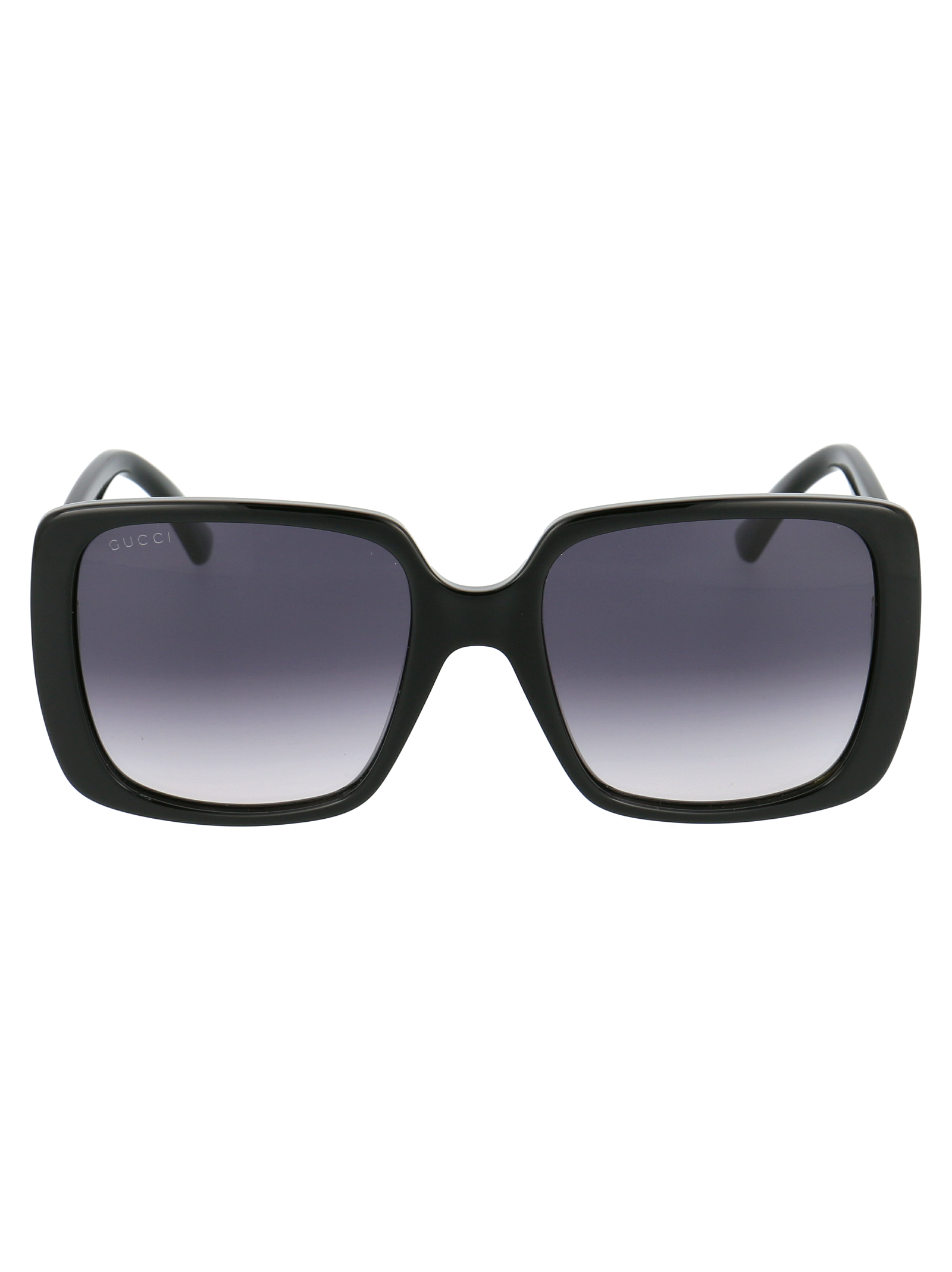 Gucci 001 Black Grey Acetate Sunglasses - Women