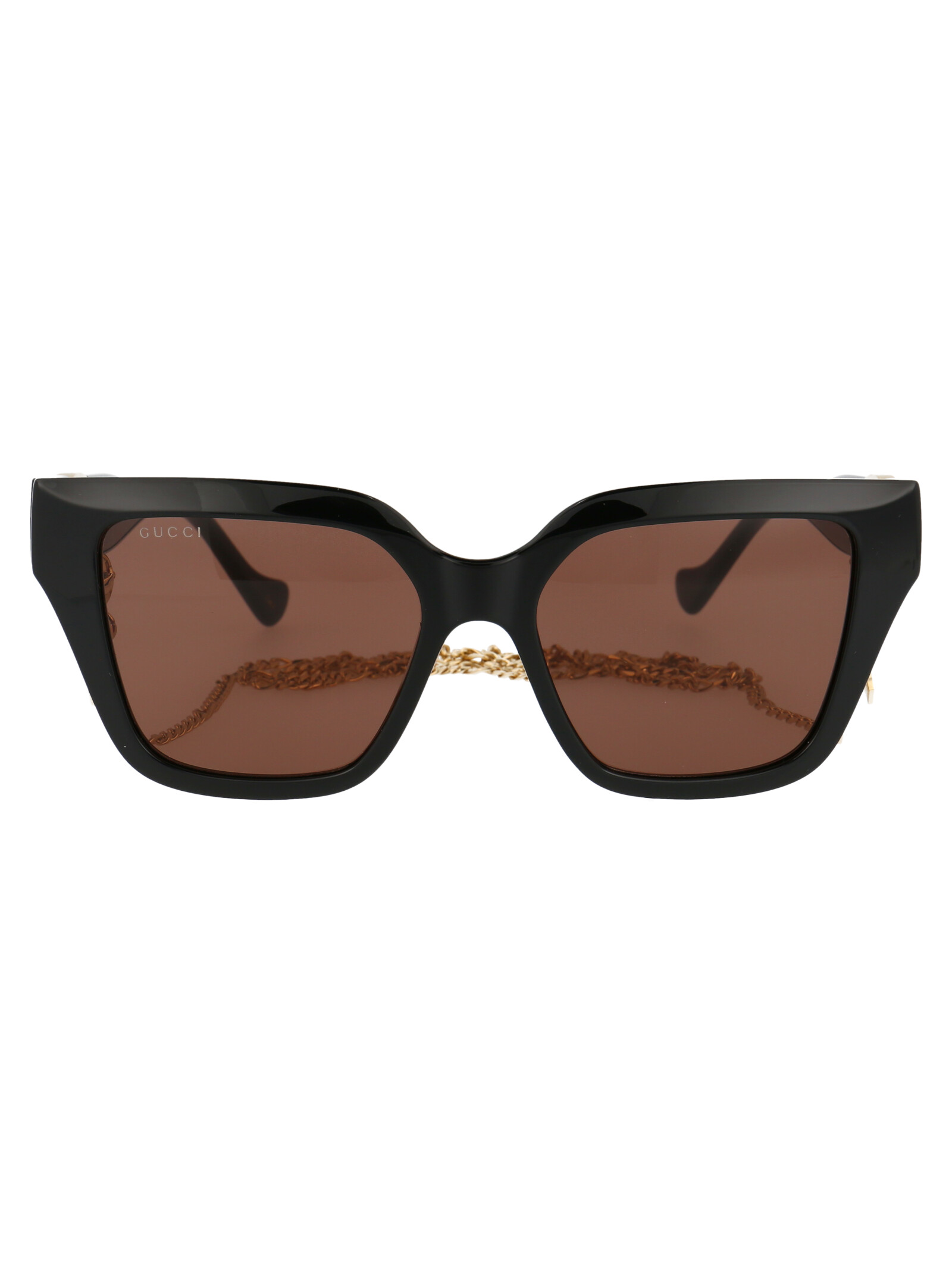 Gucci Gg1023s 005 Black Brown Acetate Sunglasses - Women