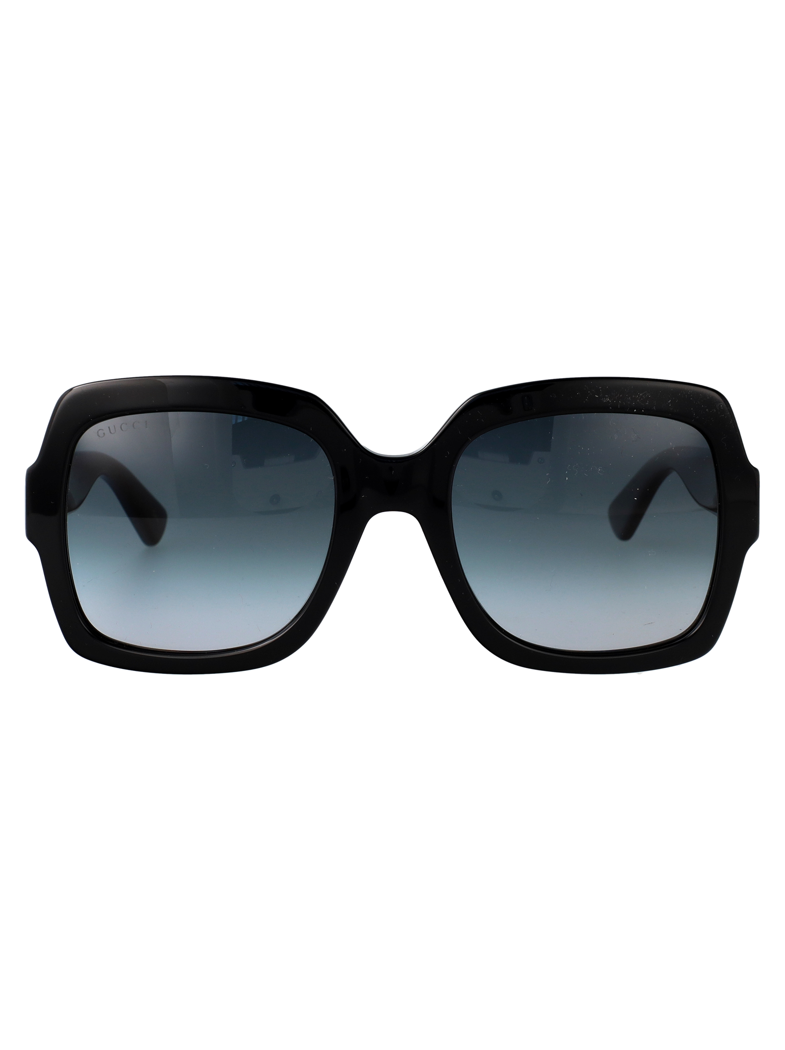 Gucci Gg0036sn 001 Black Grey Acetate Sunglasses - Women
