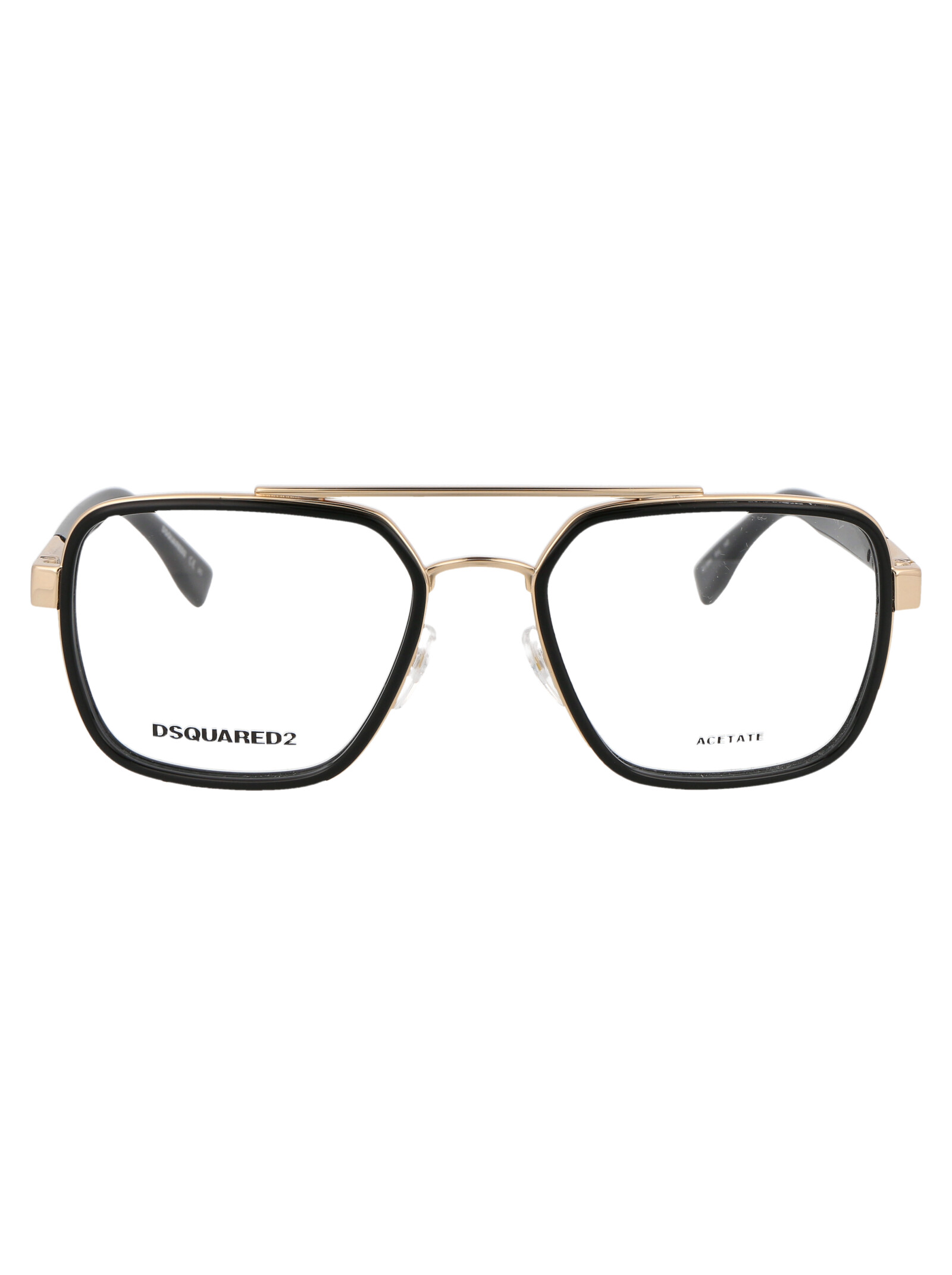 Dsquared2 Men's Gold Black 2 D2 0064 Acetate Optical