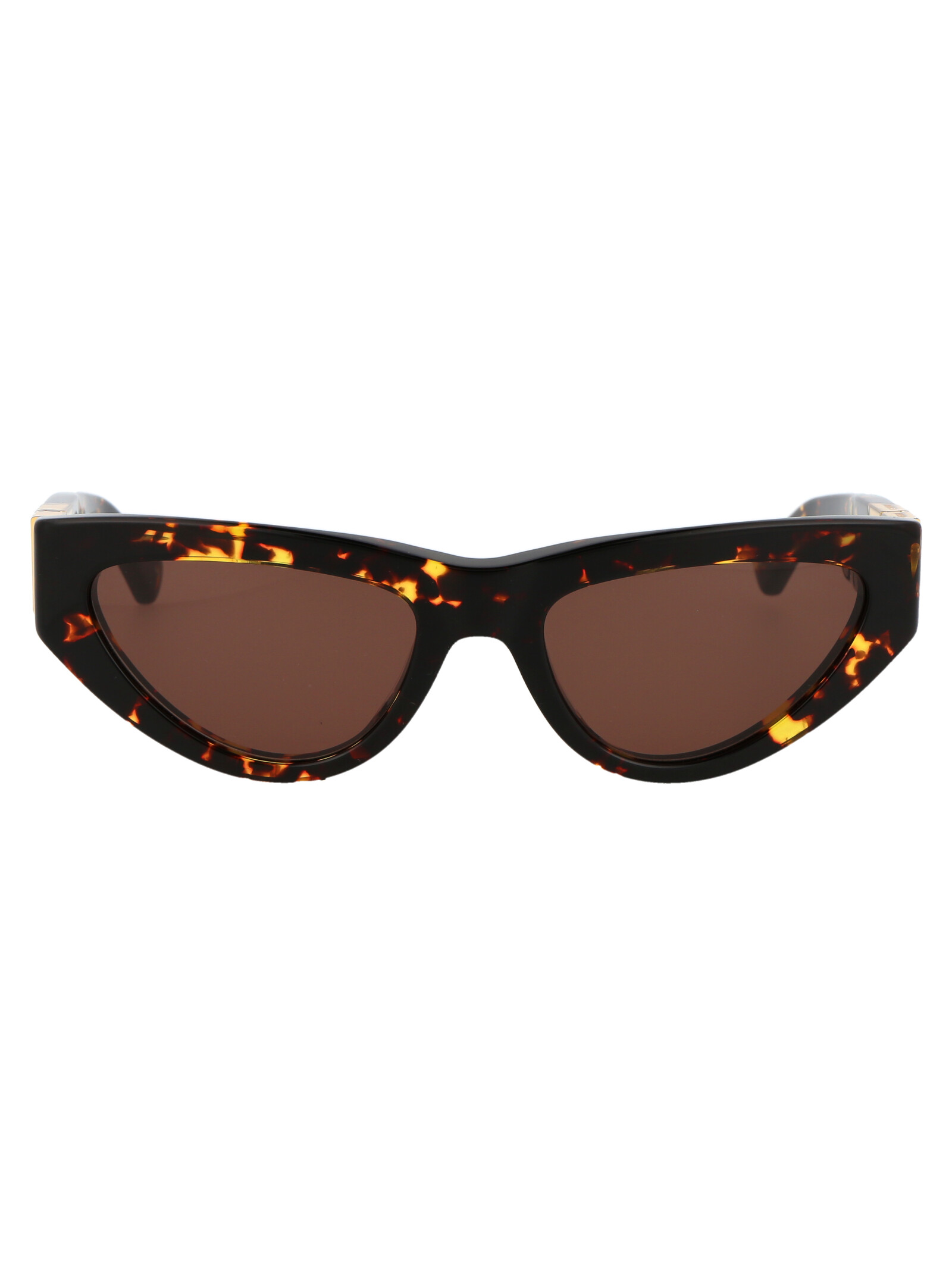 Bottega Veneta Women's 002 Havana Havana Brown Bv1176s 002 Havana Brown Acetate Sunglasses