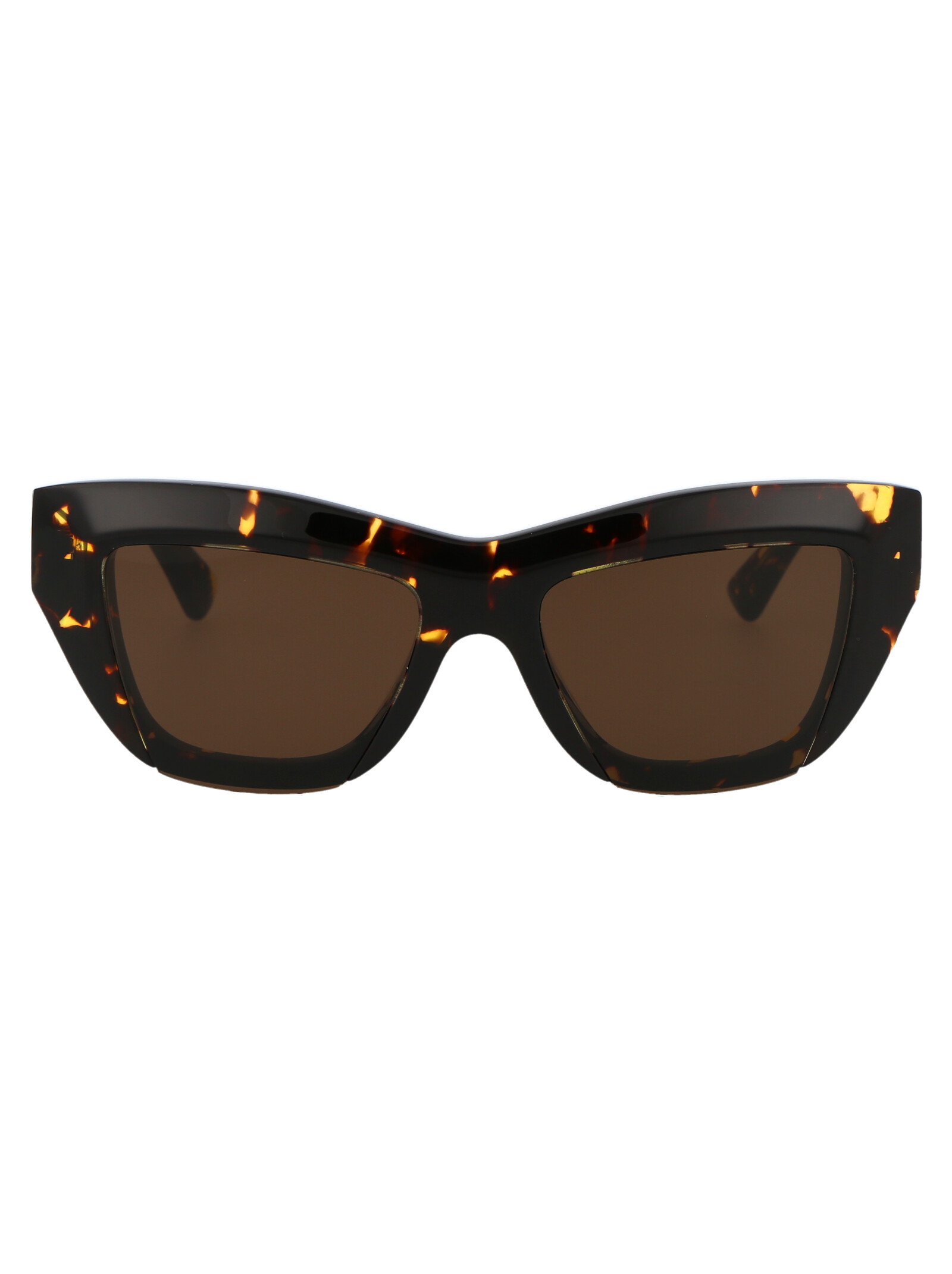Bottega Veneta Women's 002 Havana Havana Brown Bv1218s 002 Havana Brown Acetate Sunglasses