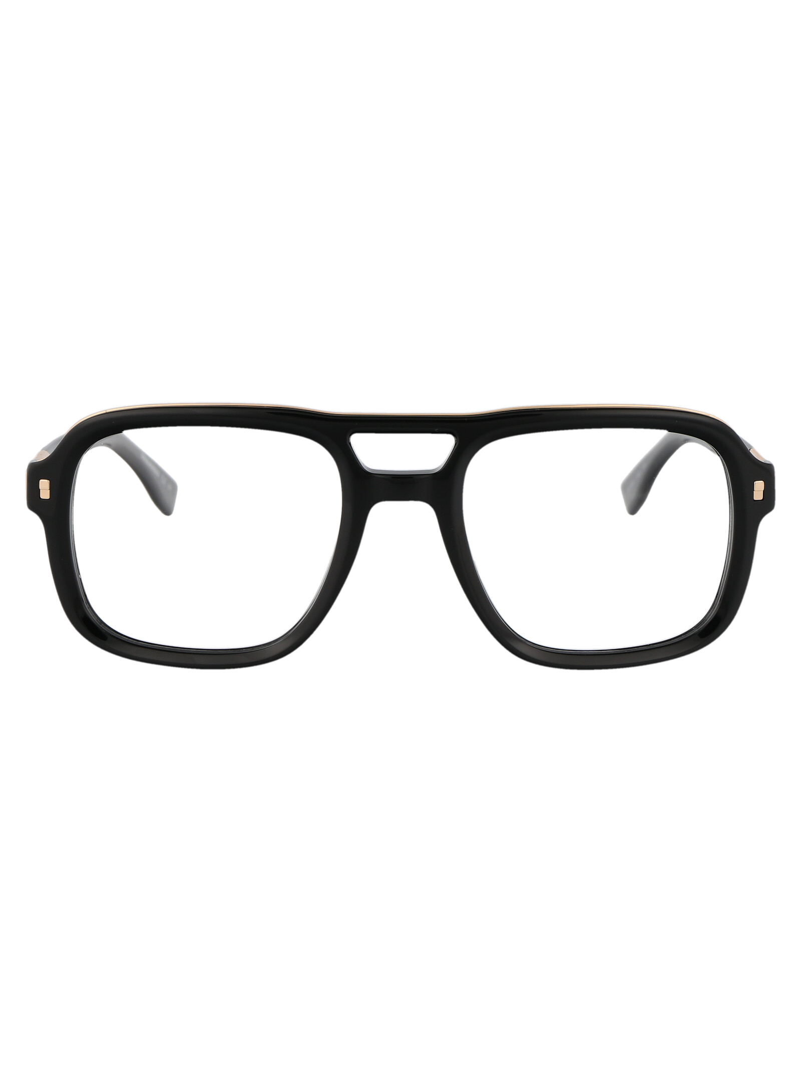 Dsquared2 Men's Black Gold D2 0087 Acetate Optical