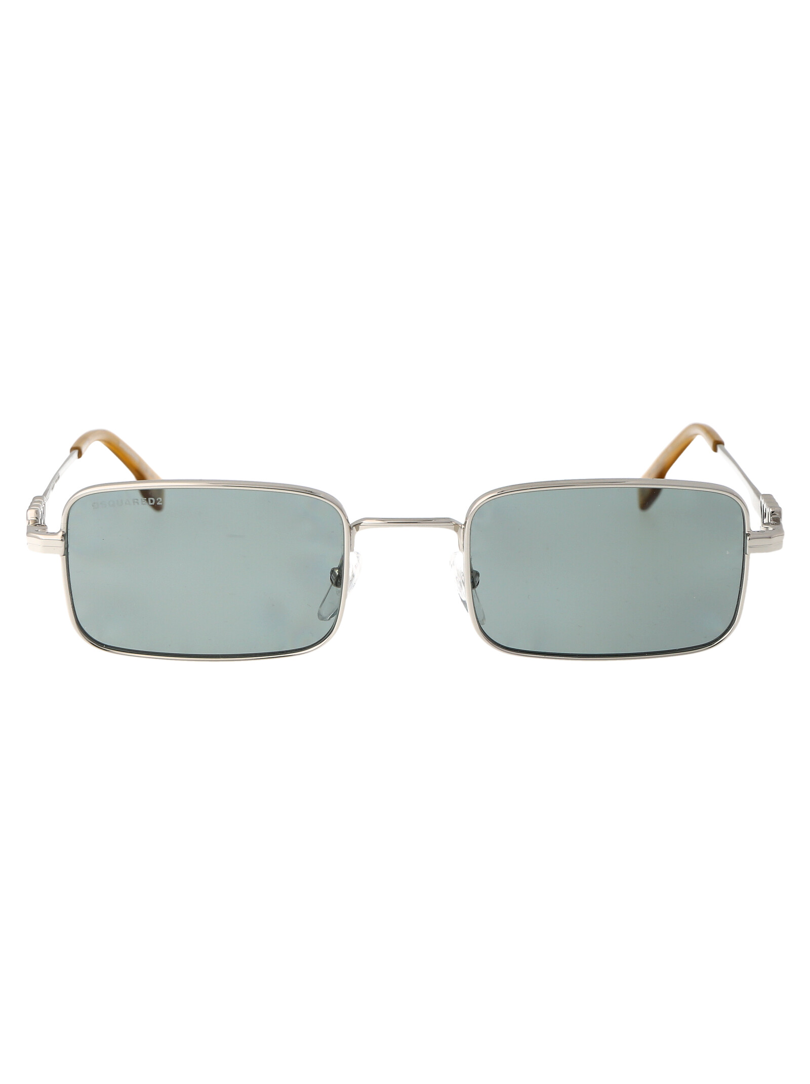 Dsquared2 Men's Palladium Green D2 0104-S Metal Sunglasses