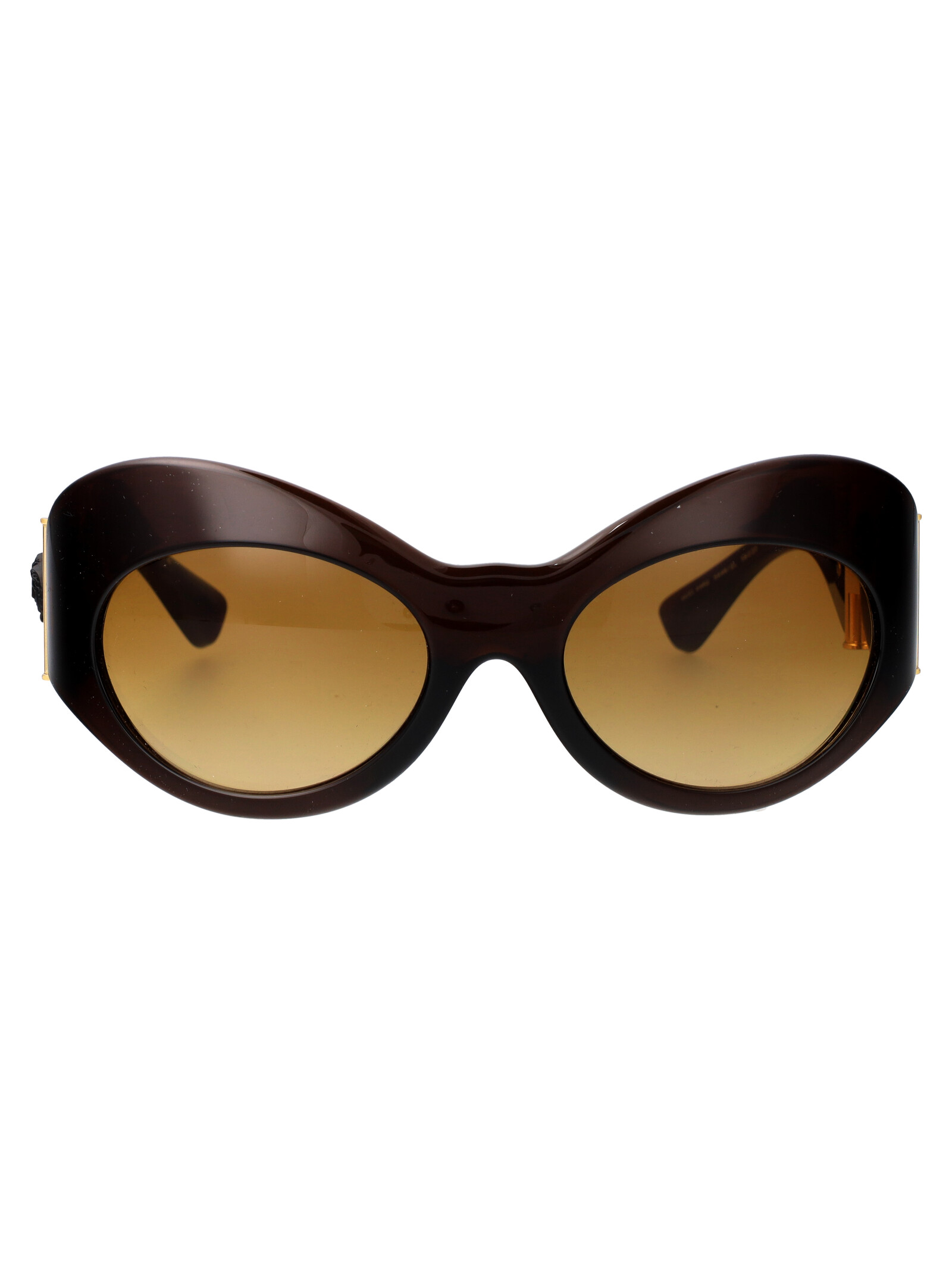 Versace 0ve4462 54462l Transparent Brown Injected Sunglasses - Women