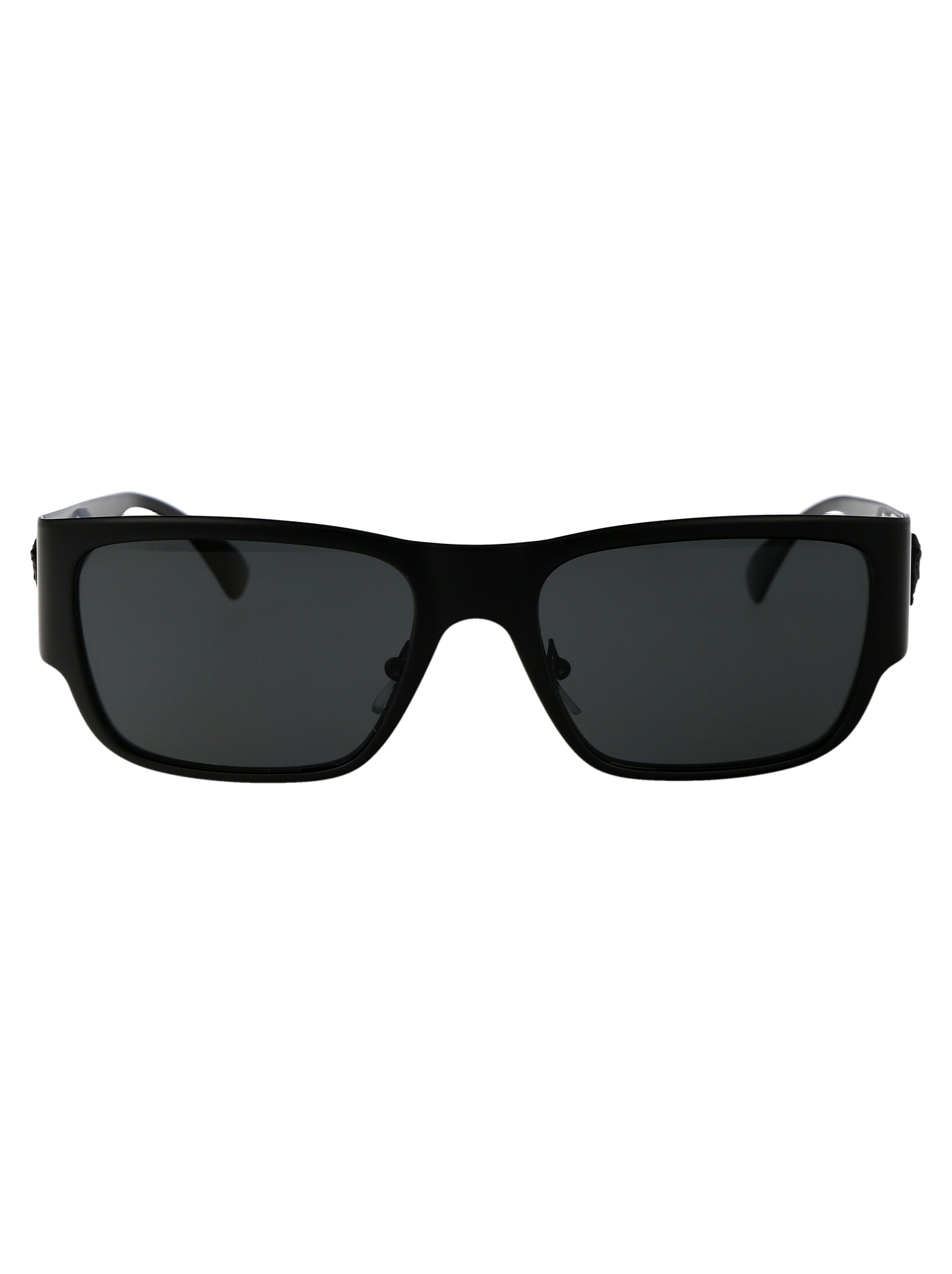 Versace 0ve2262 126187 Matte Black Metal Sunglasses - Men
