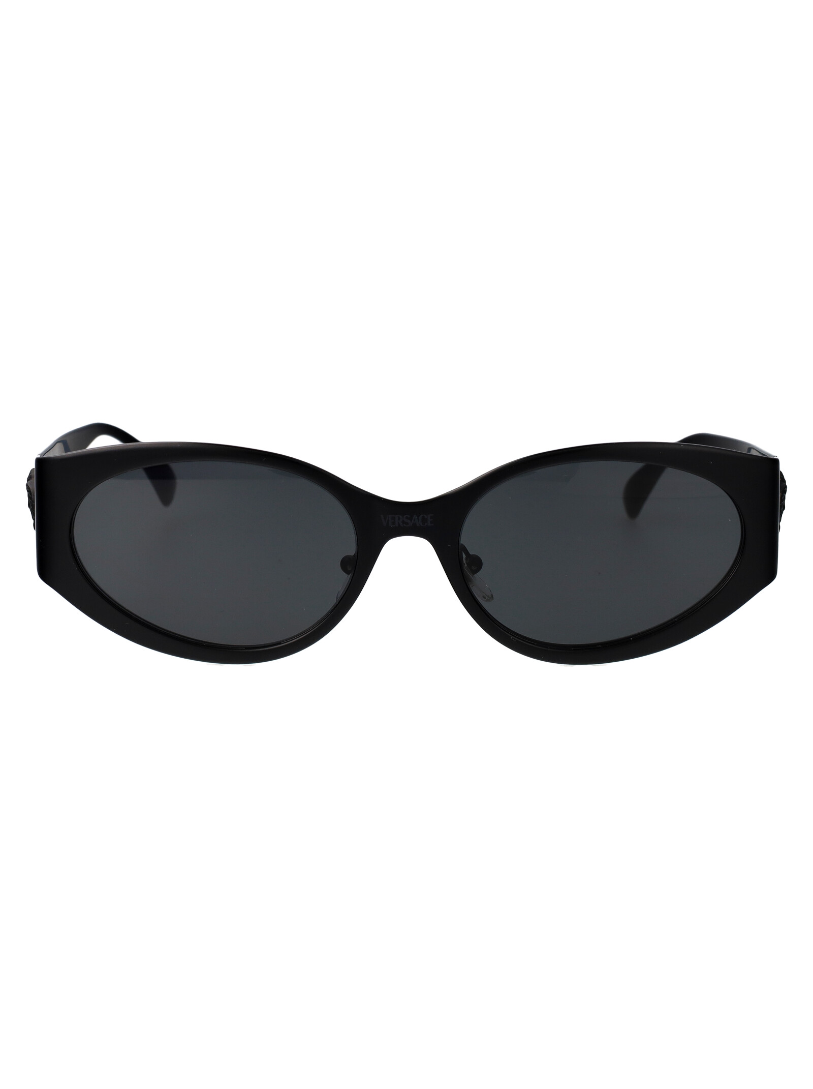 Versace 0ve2263 126187 Matte Black Metal Sunglasses - Women