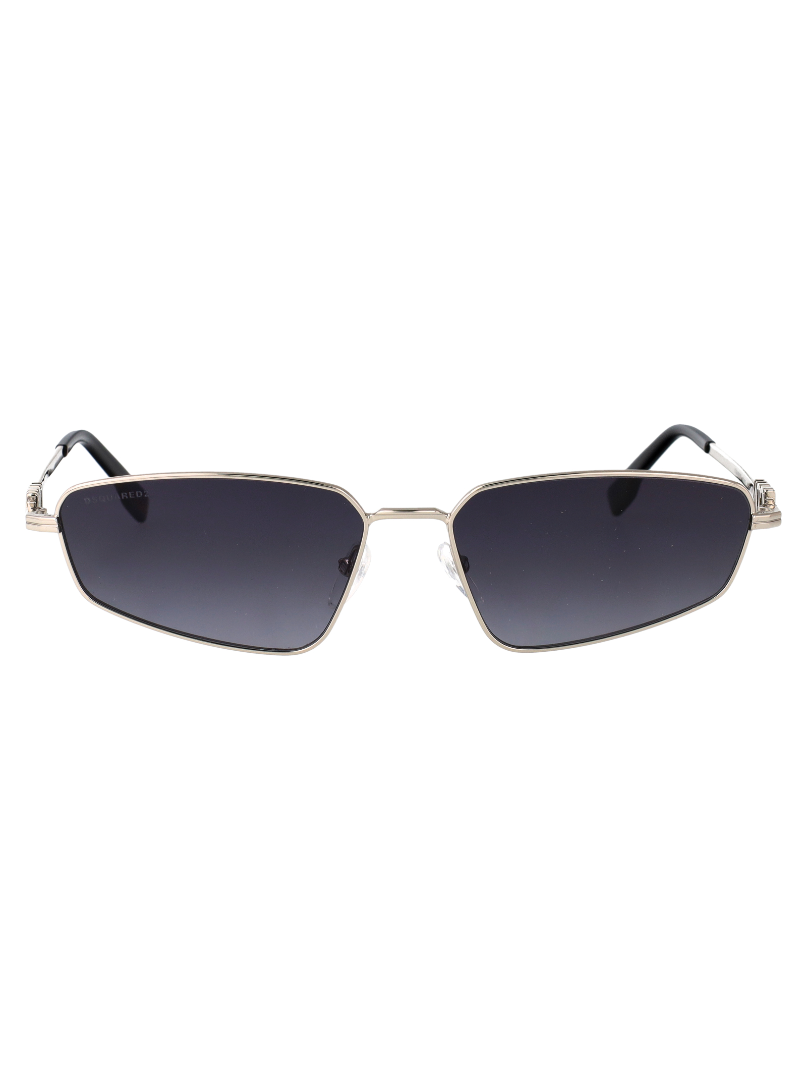 Dsquared2 Men's Palladium Icon 0015-S Metal Sunglasses