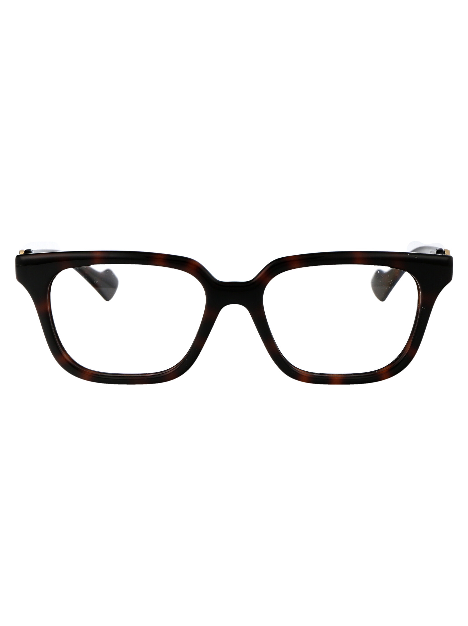 Gucci Women's Havana-Havana-Transparent Gg1536o Injected Optical