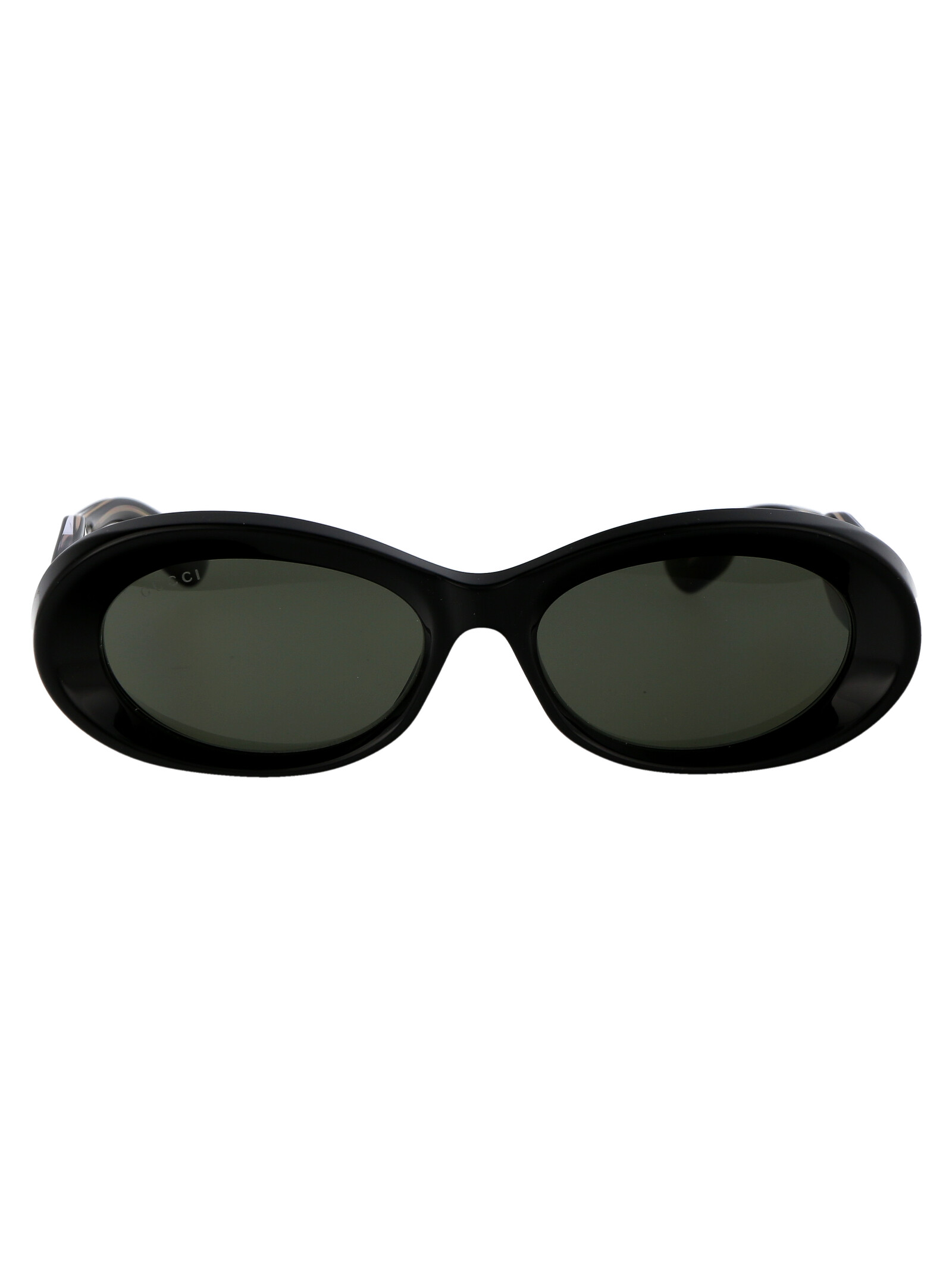 Gucci Gg1527s 001 Black Grey Acetate Sunglasses - Women