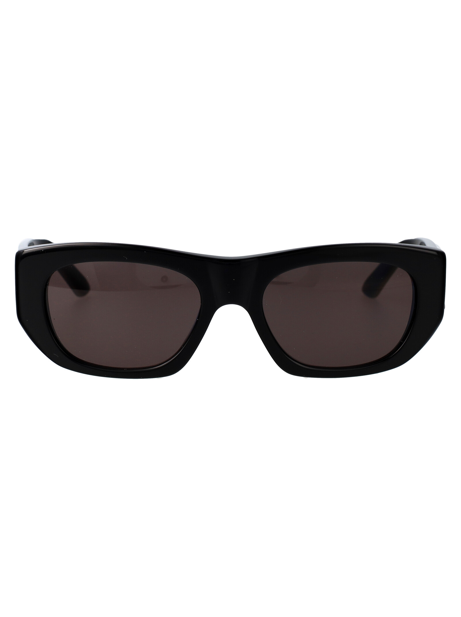 Alexander Mcqueen Unisex 001 Black Black Grey Am0450s 001 Black Grey Acetate Sunglasses