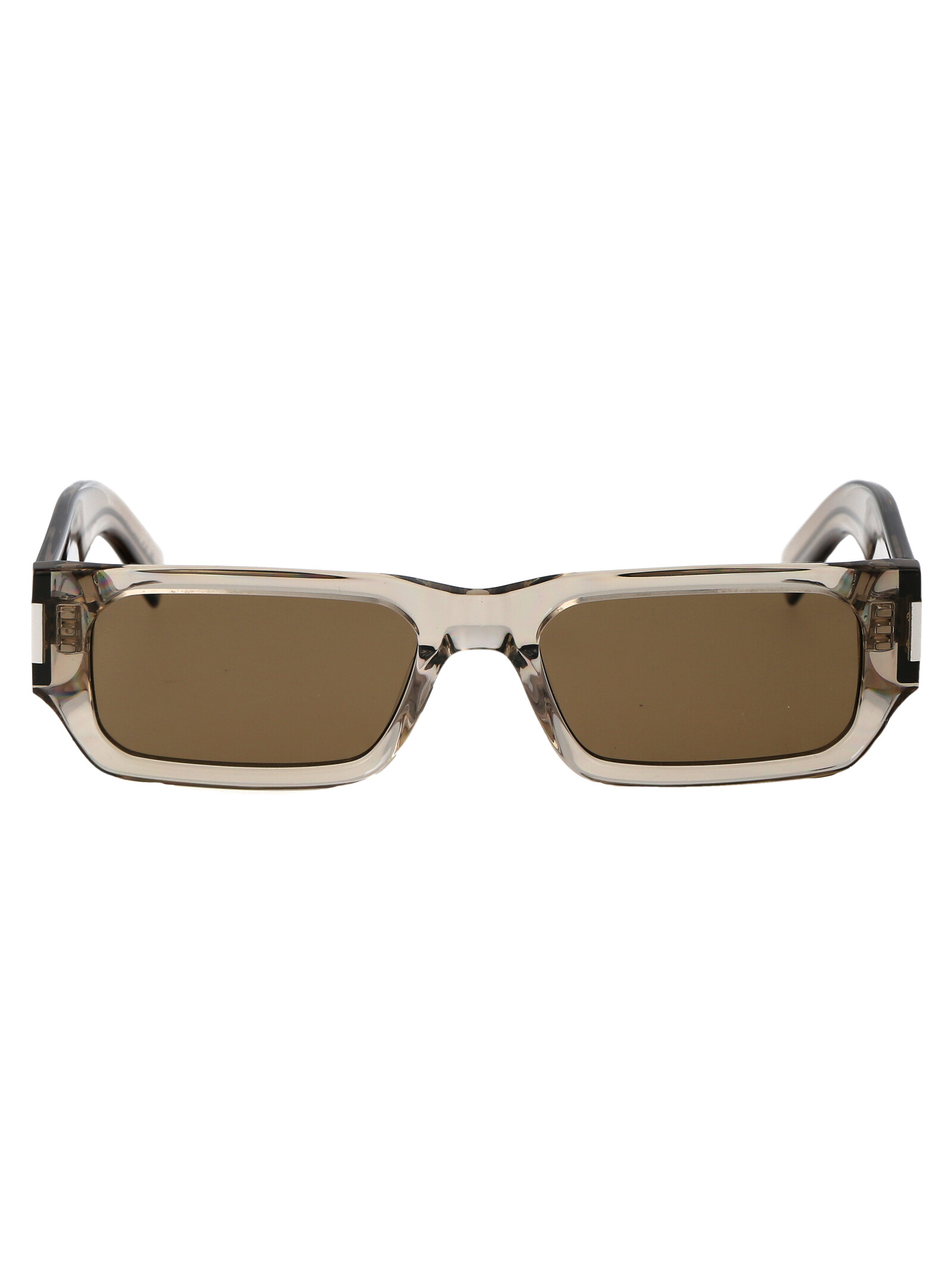 Saint Laurent Unisex 004 Beige Beige Brown Sl 660 004 Beige Brown Acetate Sunglasses