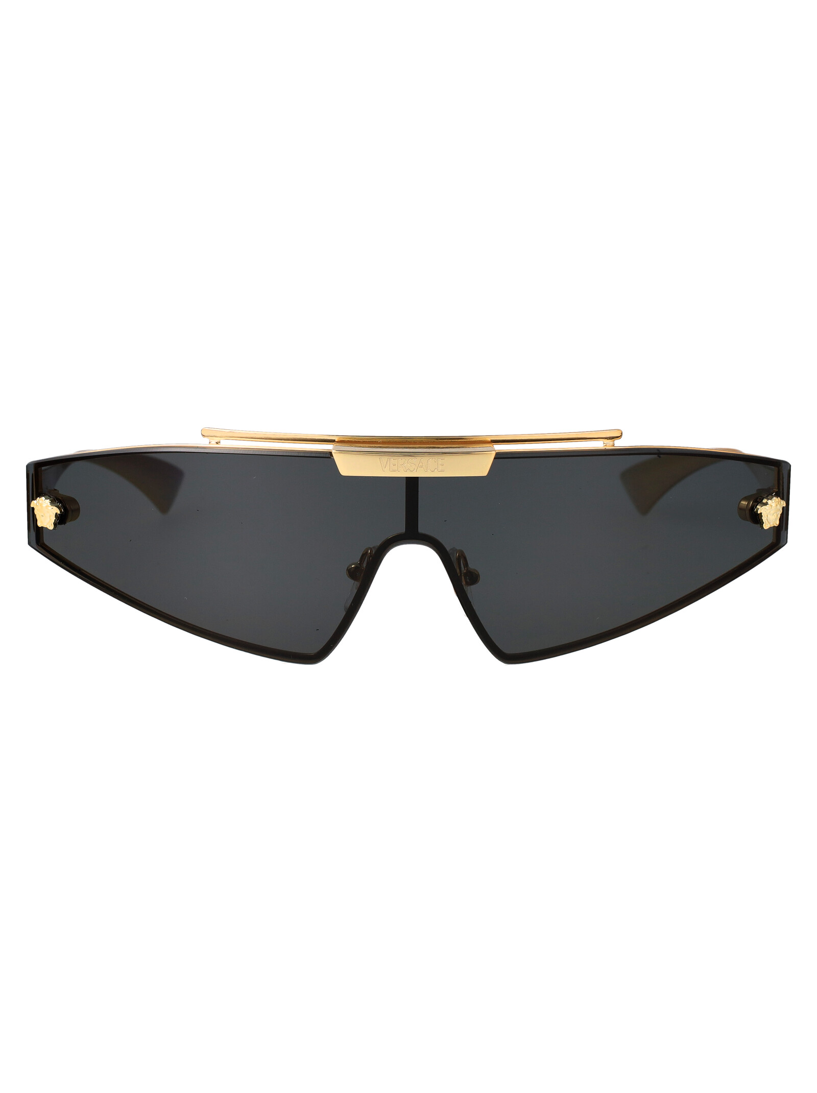 Versace 100287 Gold Metal Sunglasses - Women
