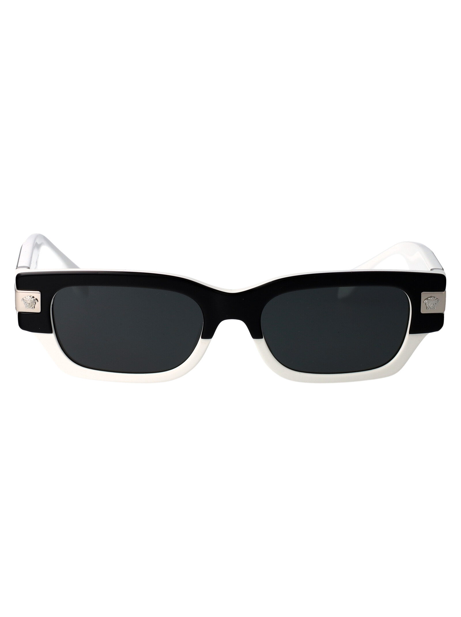Versace Men's 545987 Top Black/White 0Ve4465 Acetate Sunglasses