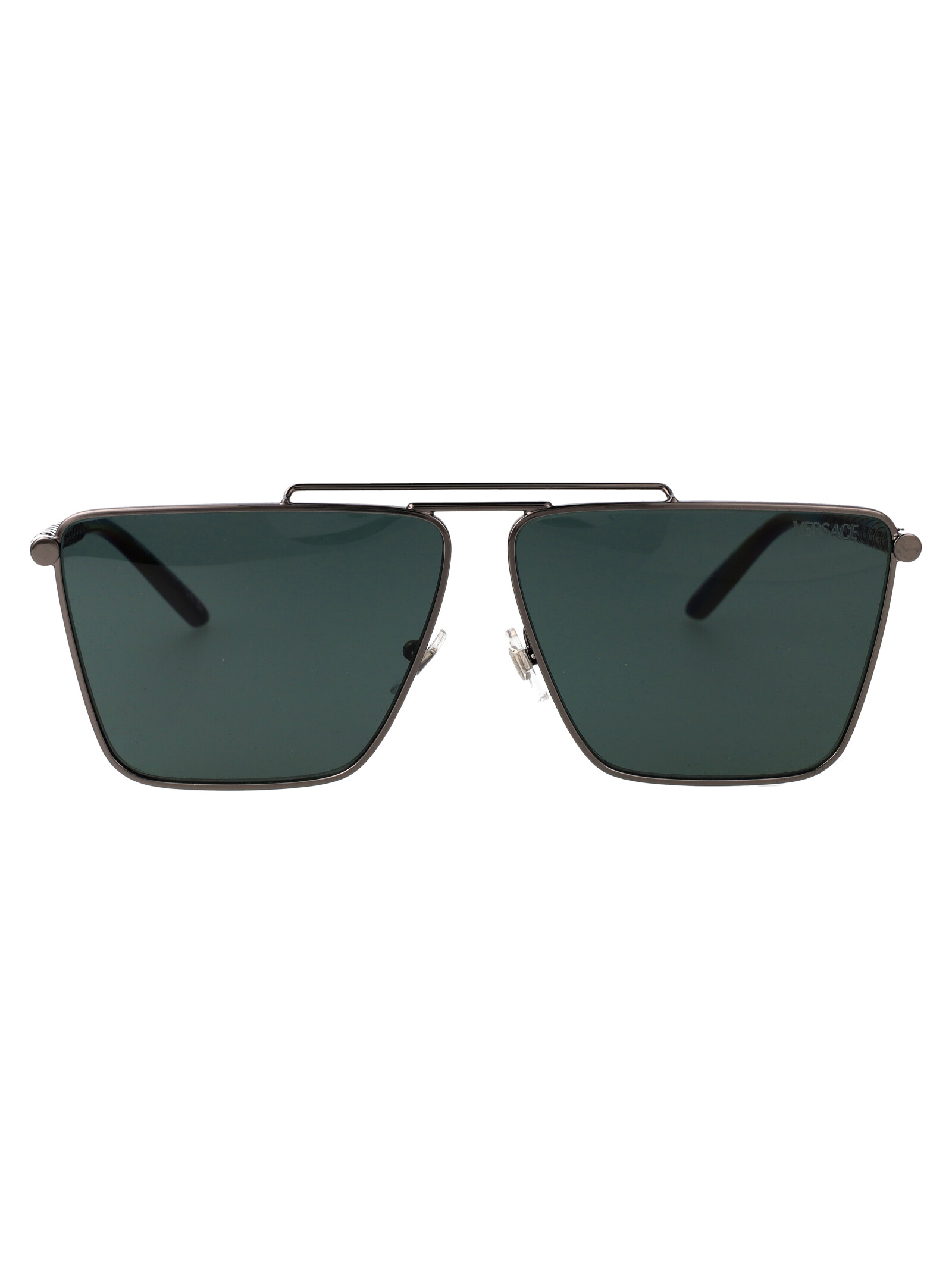 Versace 0ve2266 10013h Gunmetal Metal Sunglasses - Men