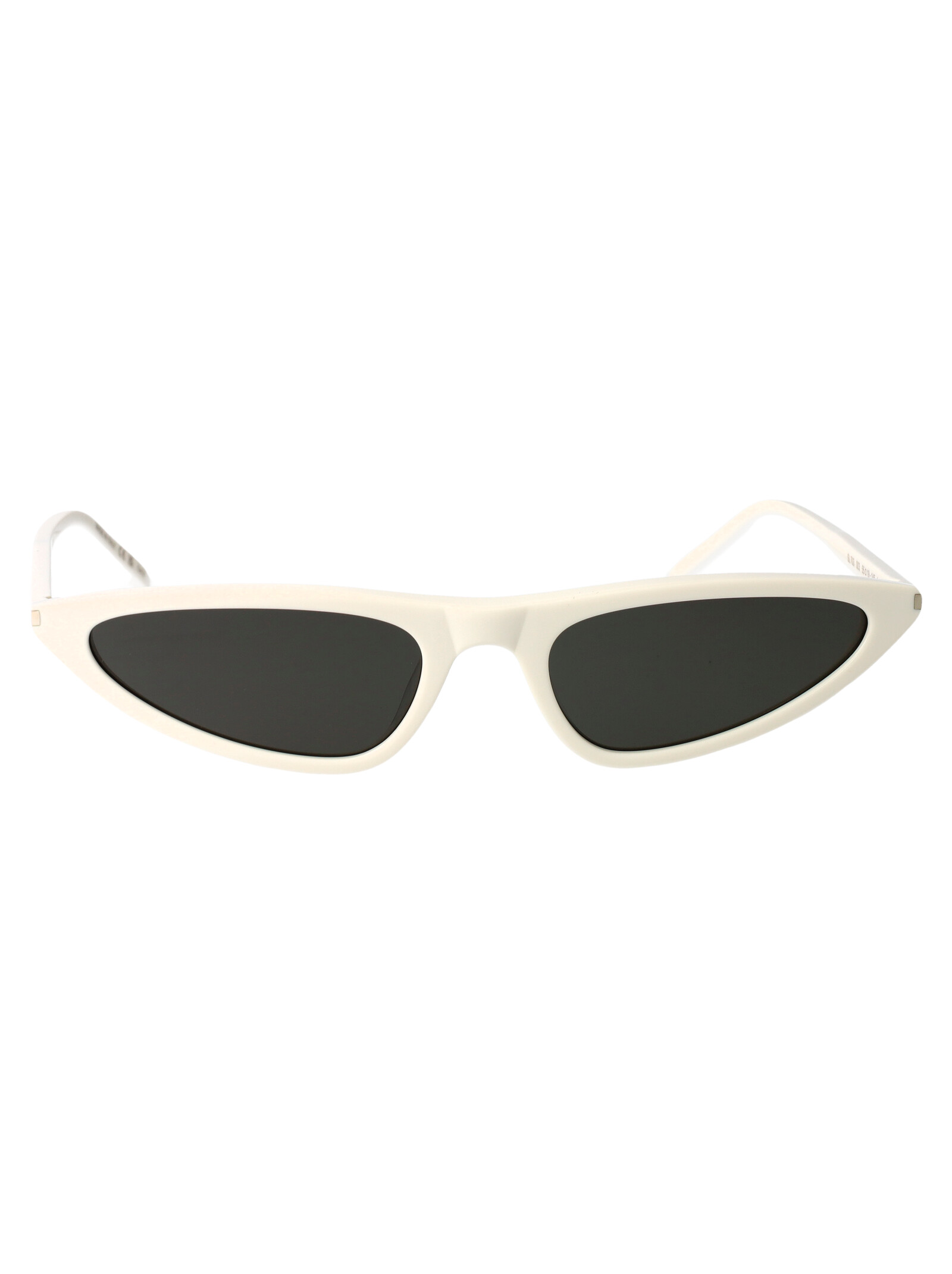 Saint Laurent Women's 003 White White Grey Sl 703 003 White Grey Acetate Sunglasses