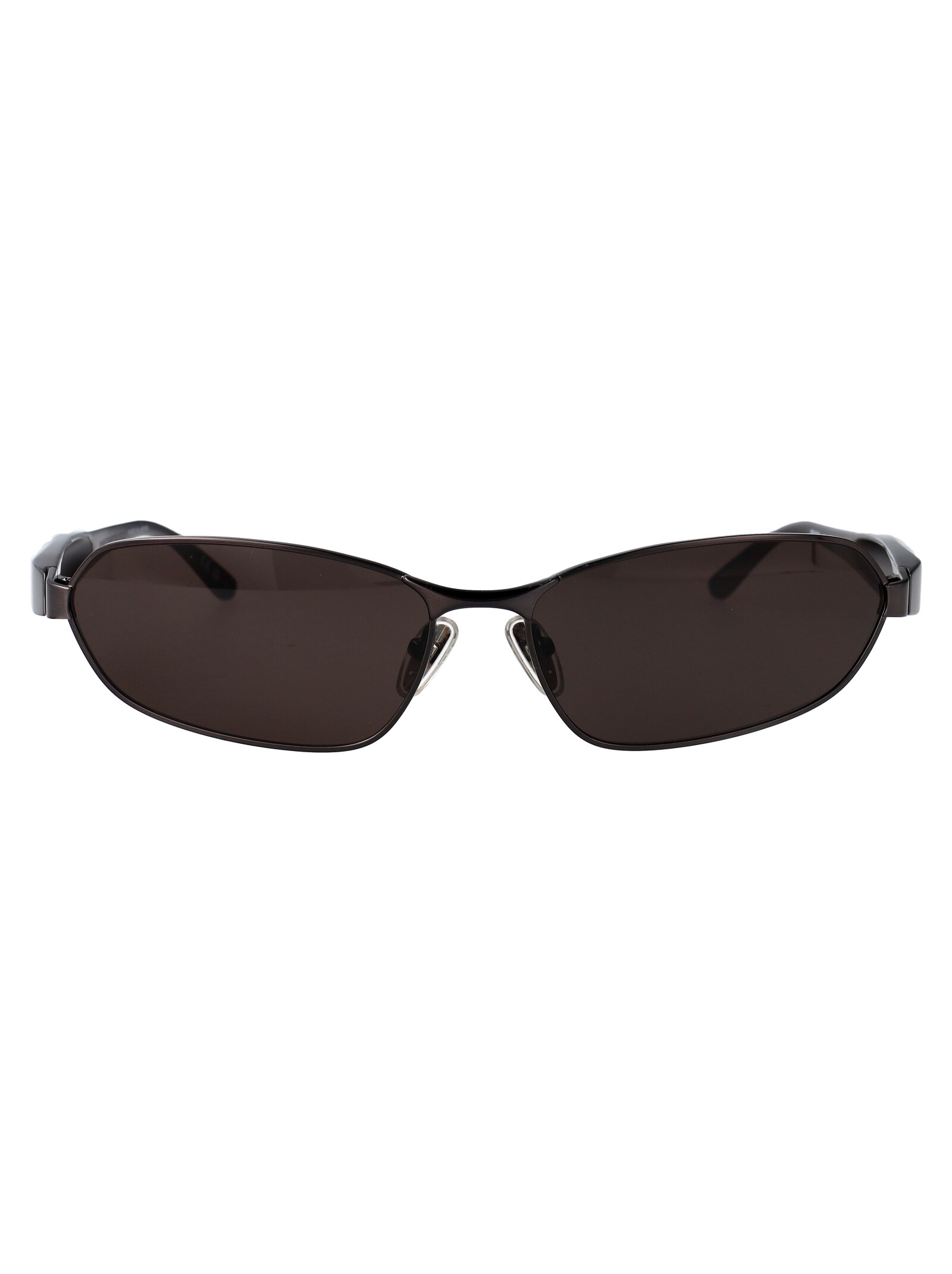 Balenciaga Unisex Grey-Grey-Grey Bb0355s Metal Sunglasses