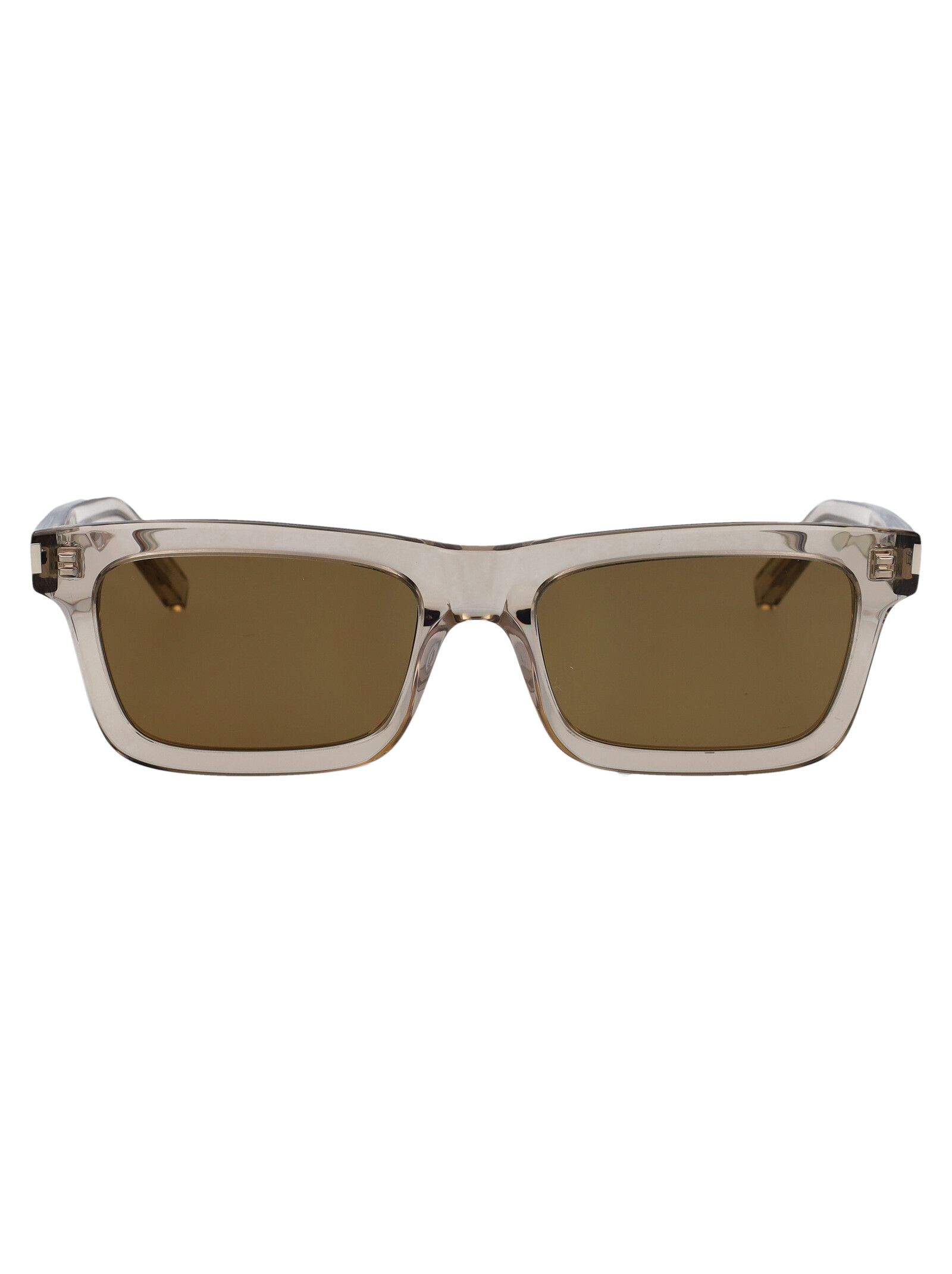 Saint Laurent Women's Beige-Beige-Brown Sl 461 Betty Acetate Sunglasses