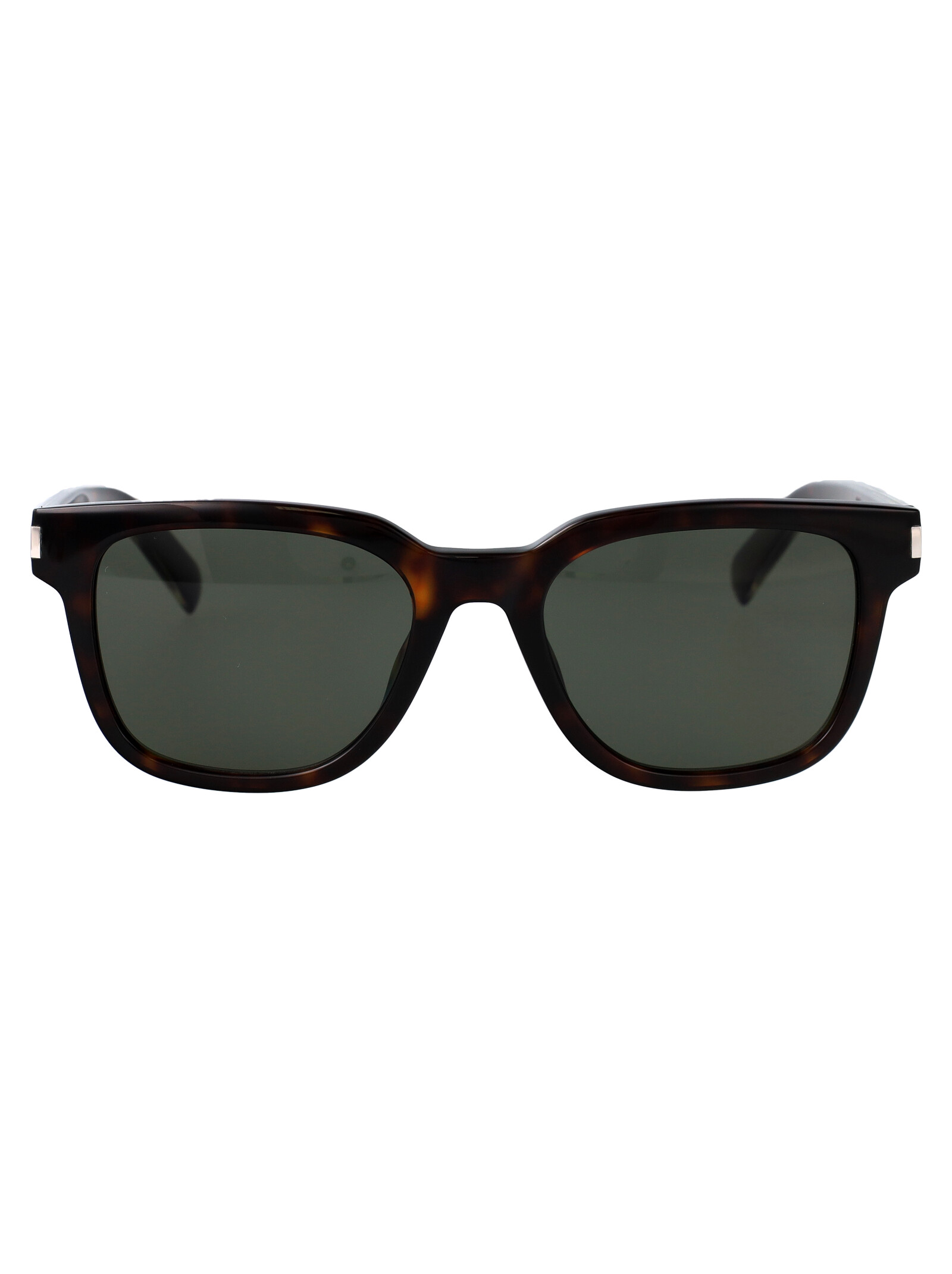 Saint Laurent Men's Havana-Crystal-Grey Sl 711 Resin Sunglasses