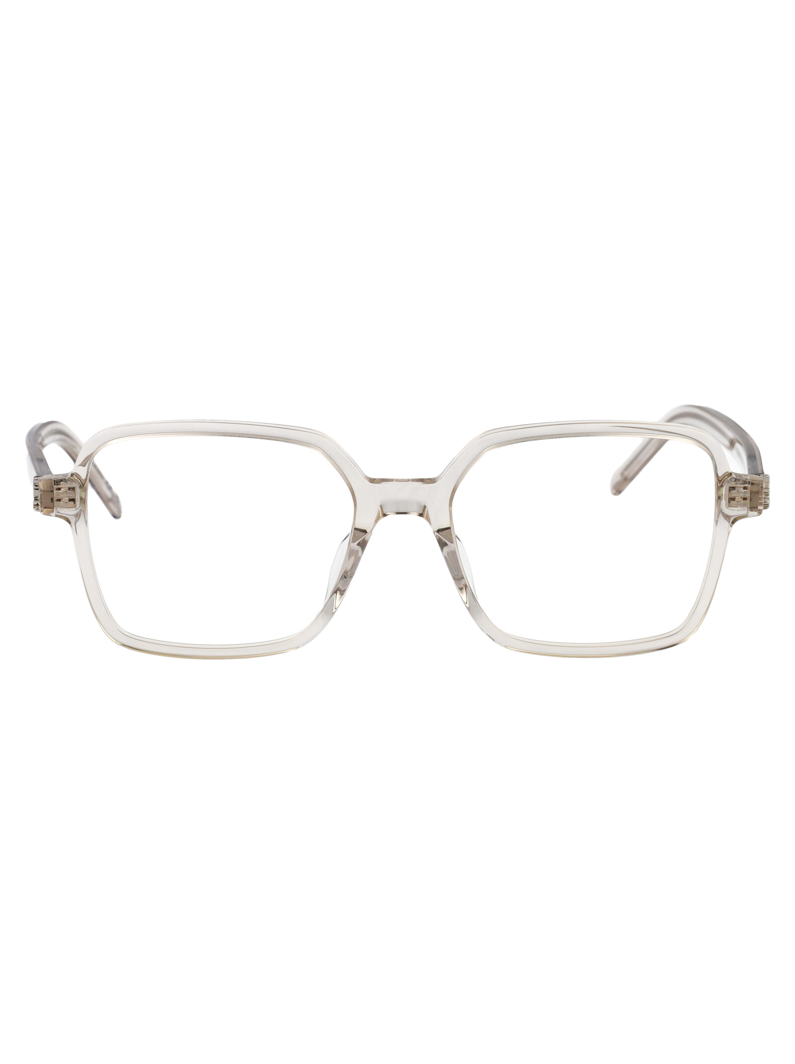 Saint Laurent Women's Beige-Beige-Transparent Sl M139 Acetate Optical