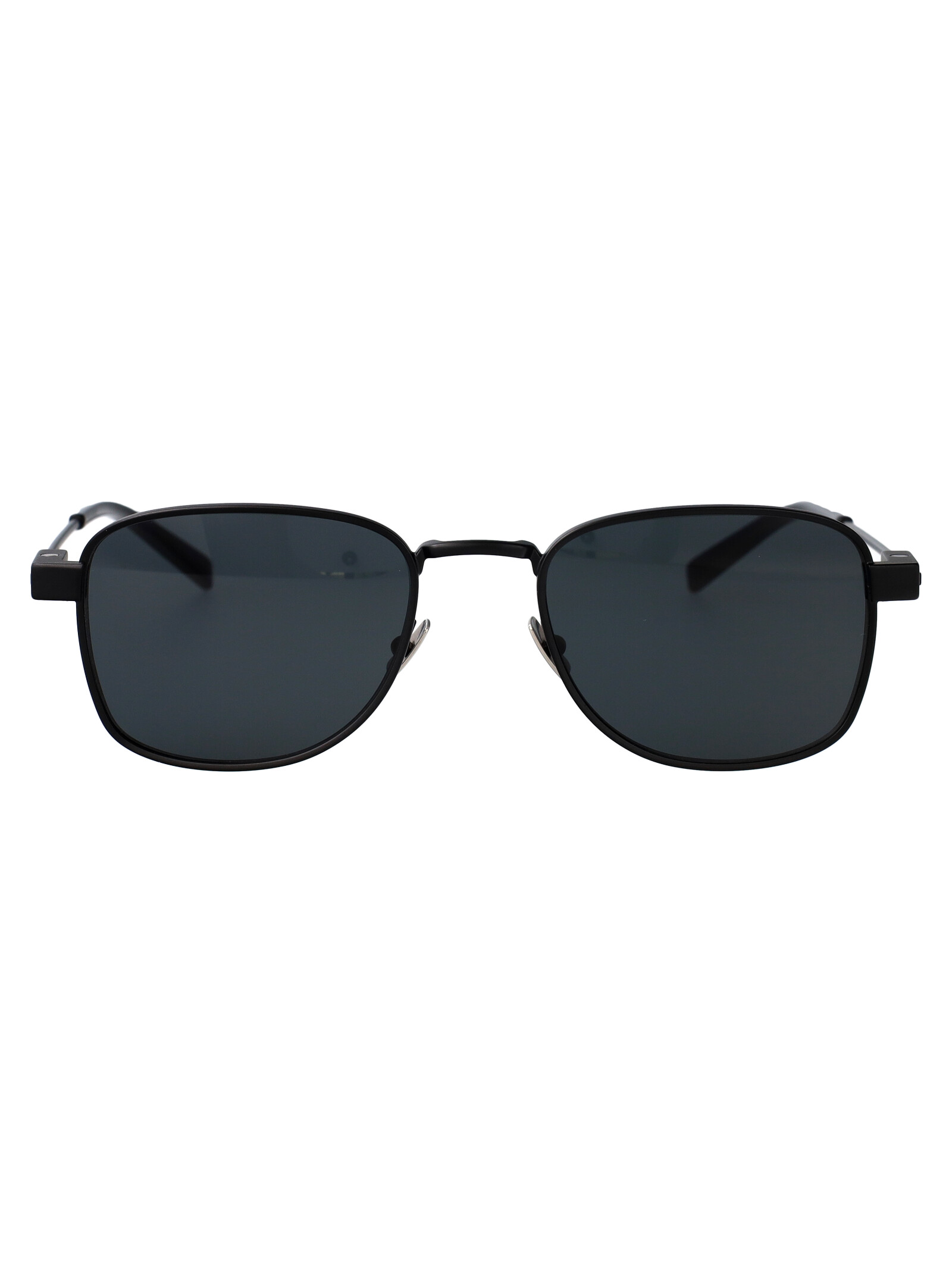 Saint Laurent Men's Black-Black-Black Sl 741 Metal Sunglasses