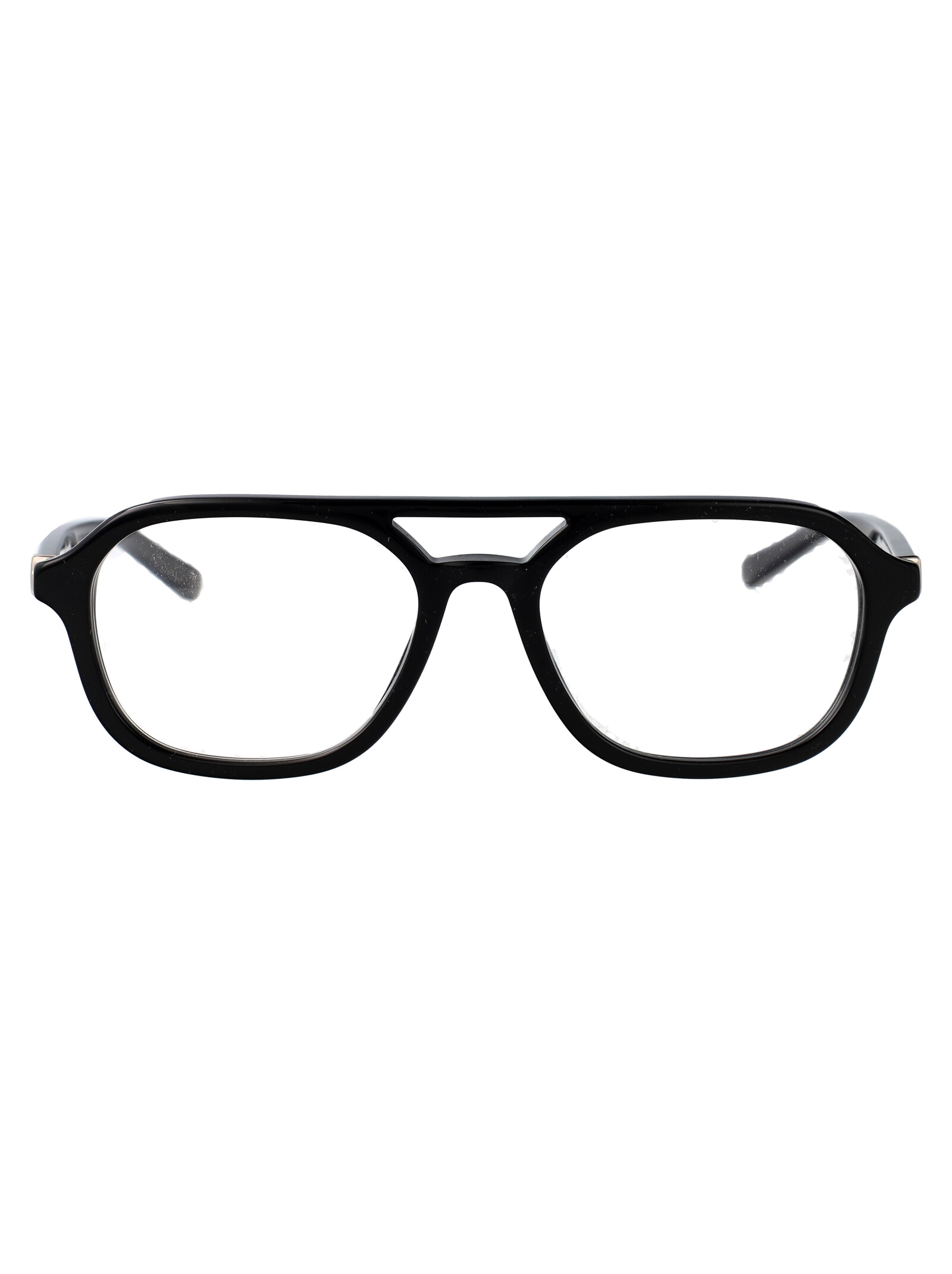 Gucci Gg1673o 001 Black-black-transparent Acetate Optical - Men