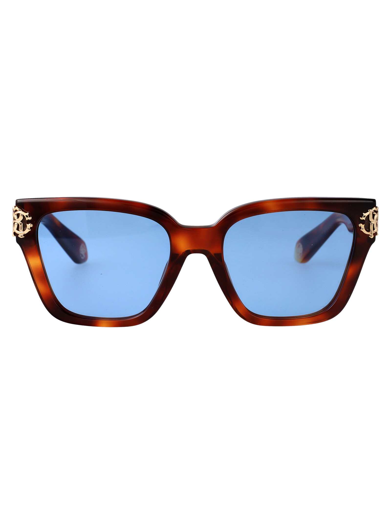 Roberto Cavalli Women's Havana Chiara Lucida Src066m Acetate Sunglasses