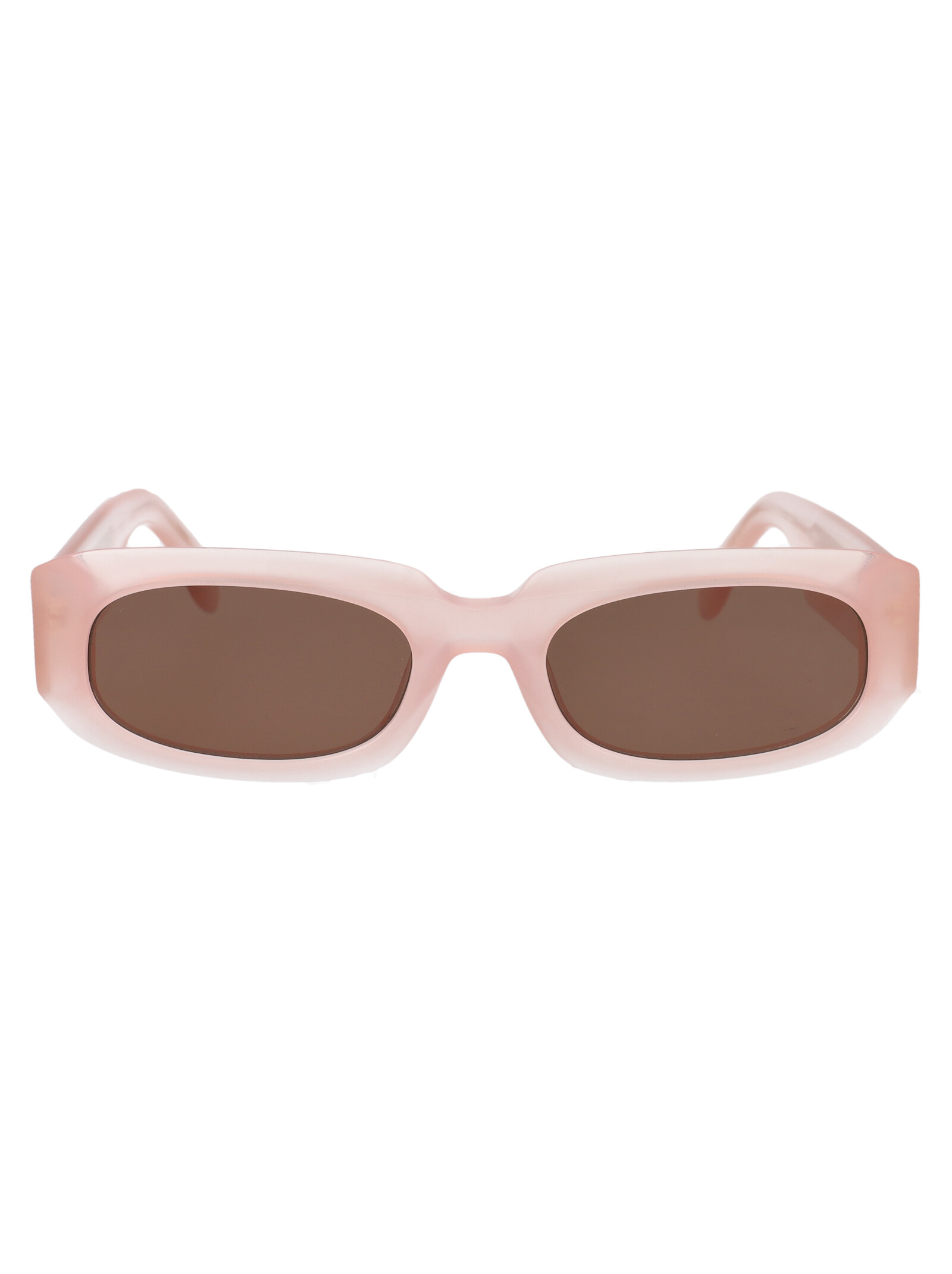 Palm Angels Unisex Light Pink Brown Noah Acetate Sunglasses