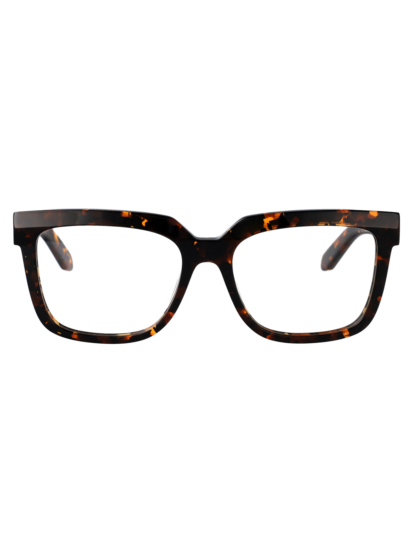 Off-White Unisex Havana Eyewear Style 84 Acetate Optical