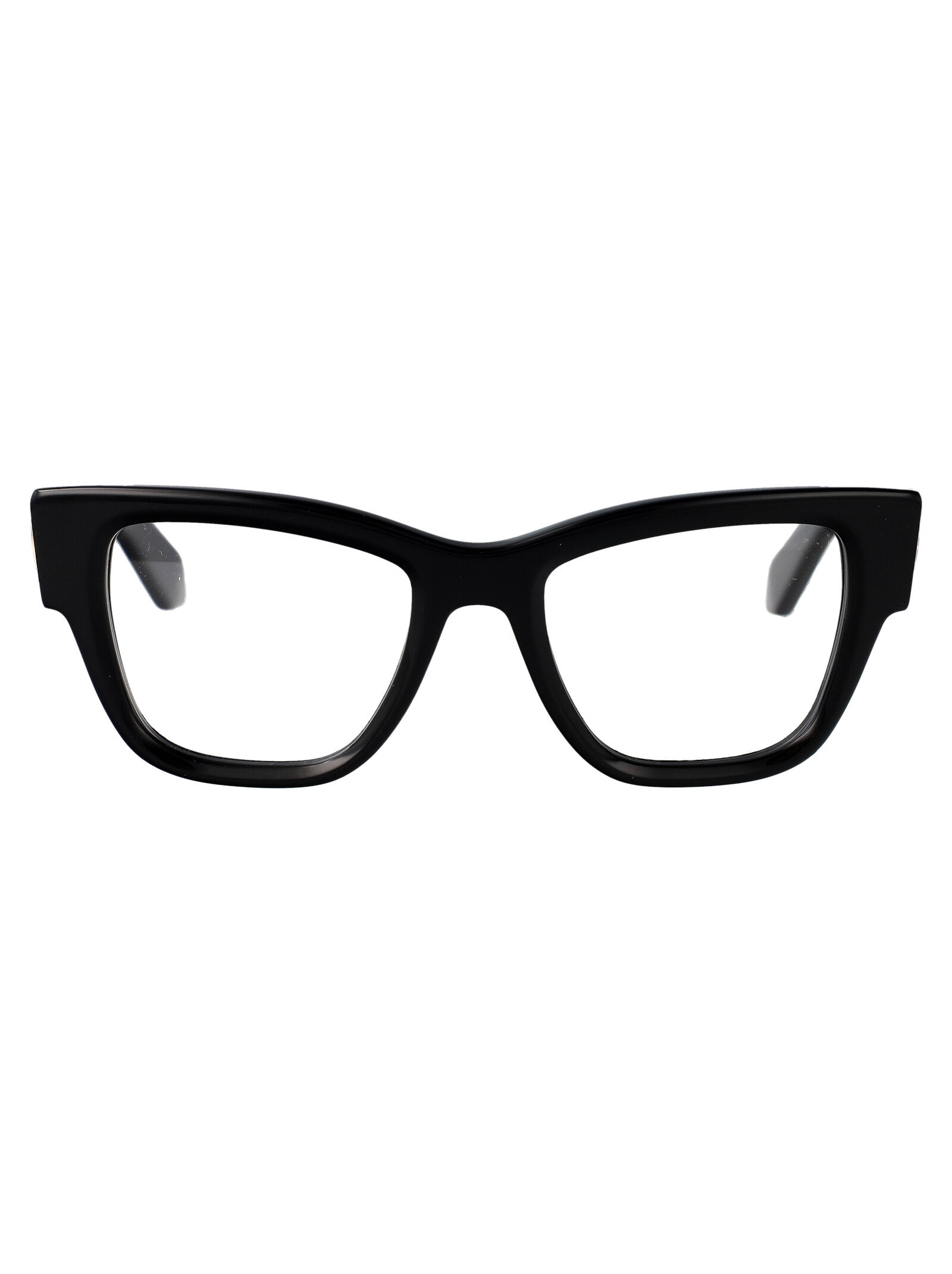 Off-White Unisex Black Eyewear Style 8D Acetate Optical