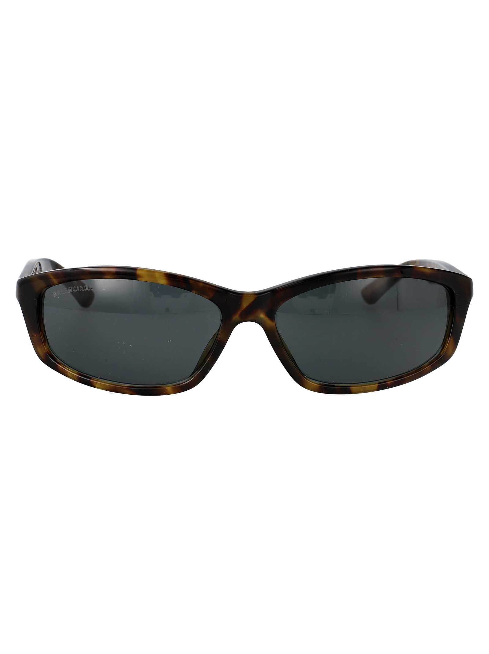 Balenciaga Unisex Havana-Havana-Green Bb0401s Acetate Sunglasses