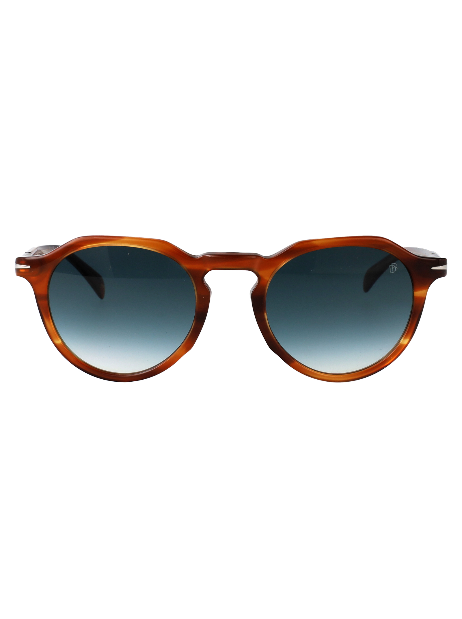 David Beckham Men's Brown Horn Db 1171-S Acetate Sunglasses