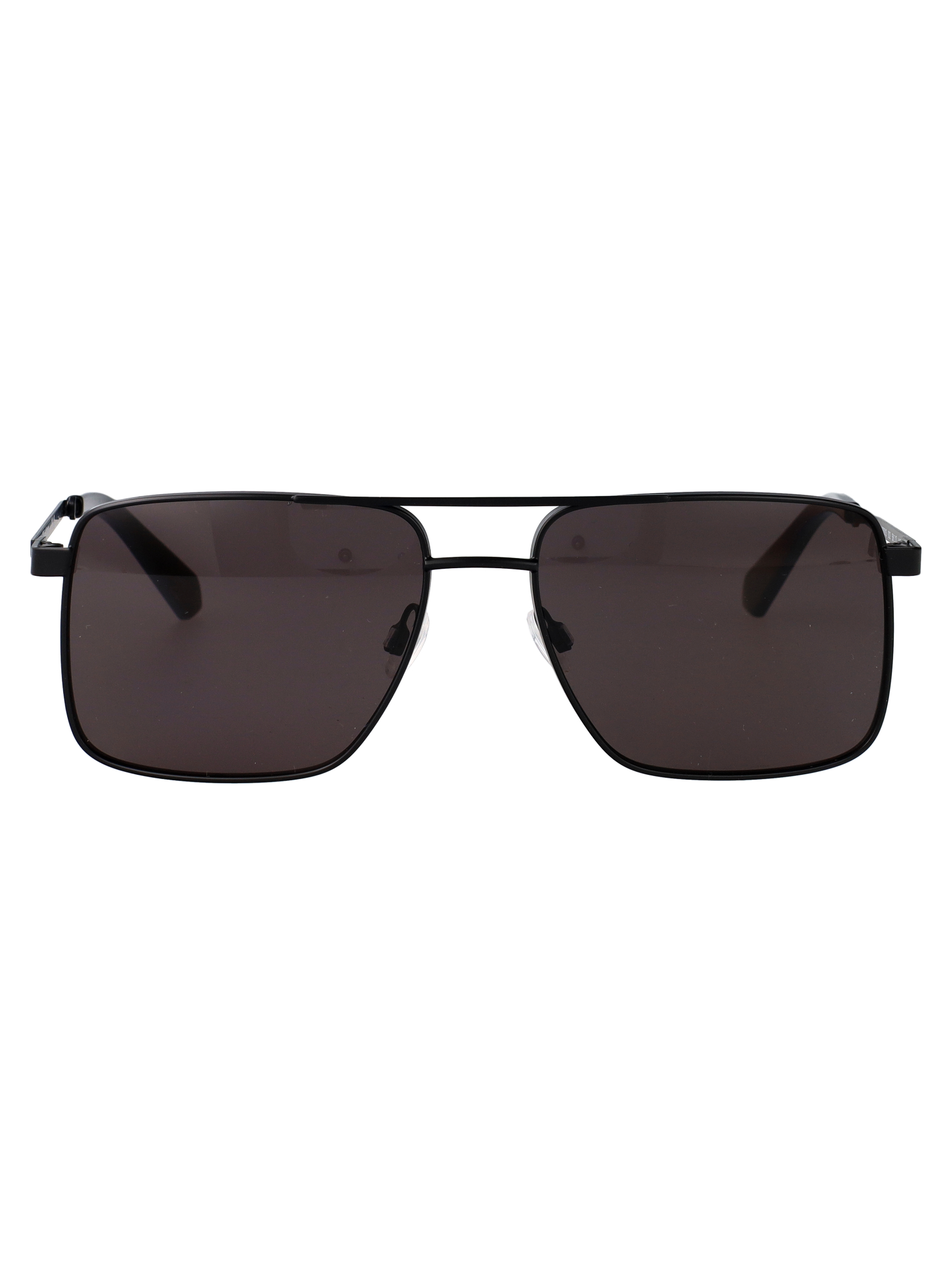 Calvin Klein Jeans Ckj25201s 2 Matte Black Metal Sunglasses - Men