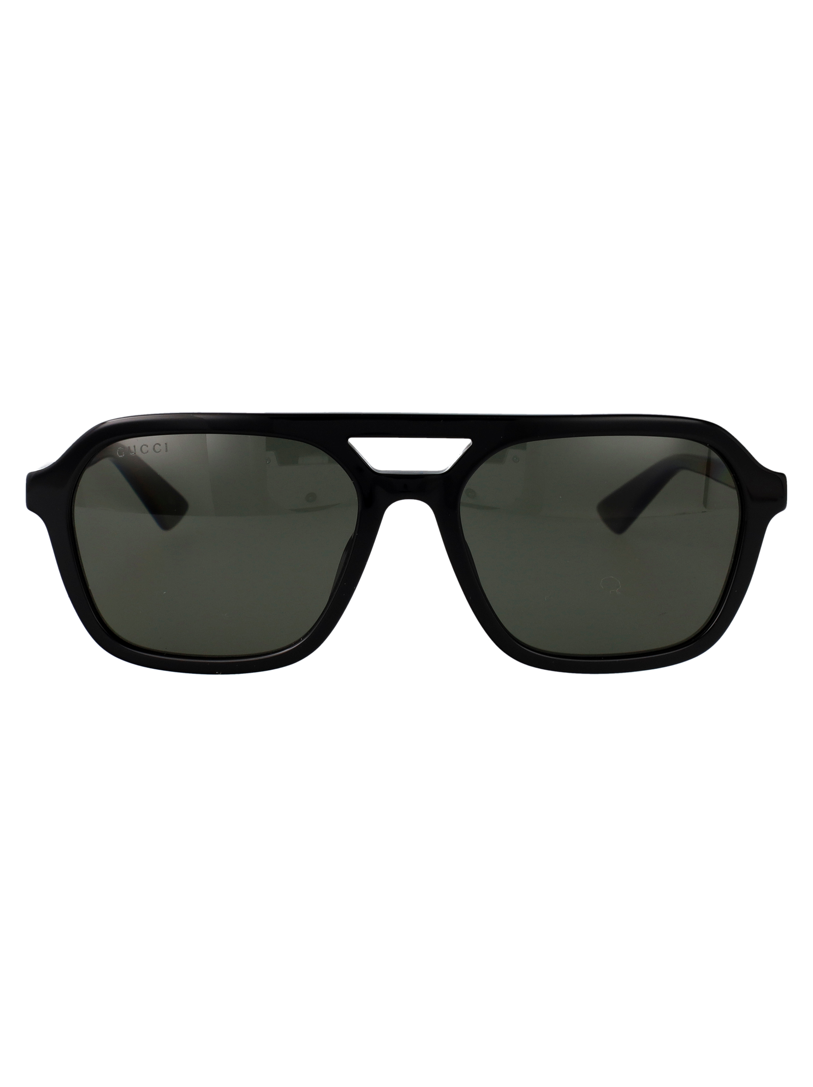 Gucci Gg1823sa 001 Black-black-grey Recycled Acetate Sunglasses - Men