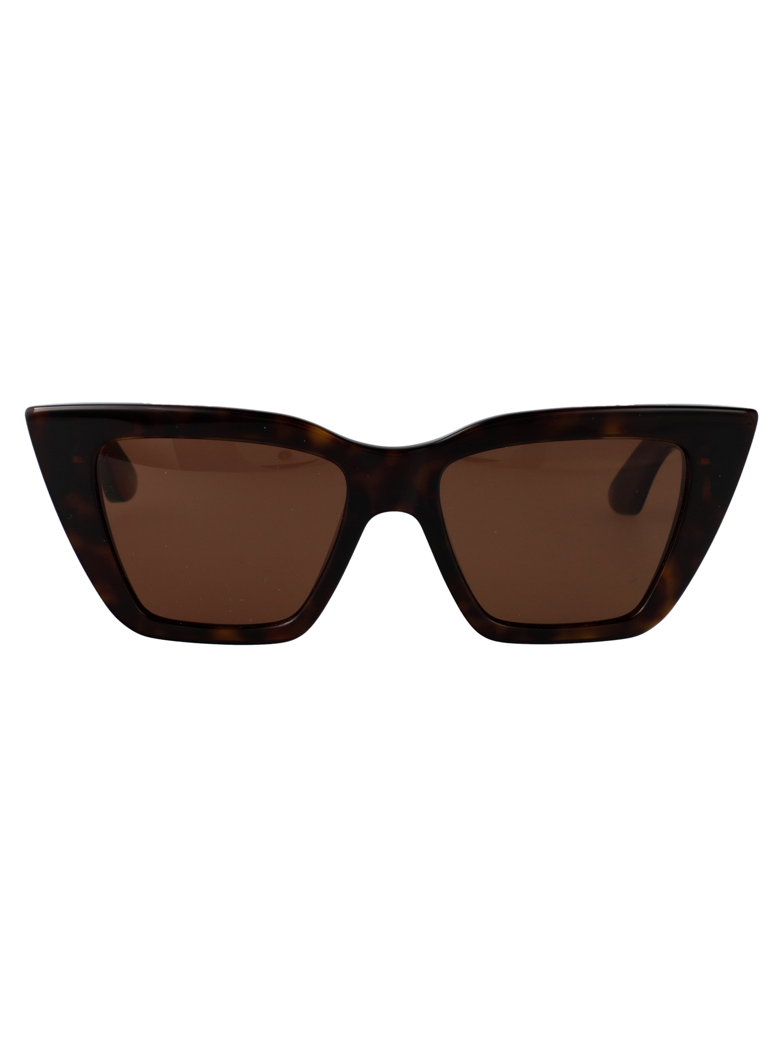 Alexander Mcqueen Women's Havana-Havana-Brown Am0507s Recycled Acetate Sunglasses