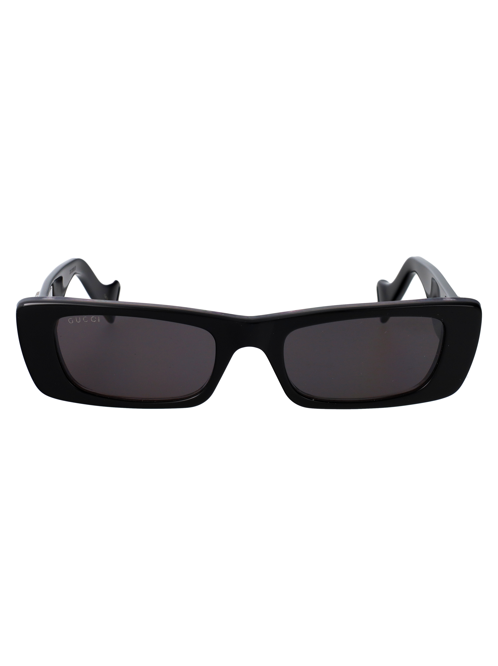 Gucci Gg0516s 018 Black-black-grey Recycled Acetate Sunglasses - Women