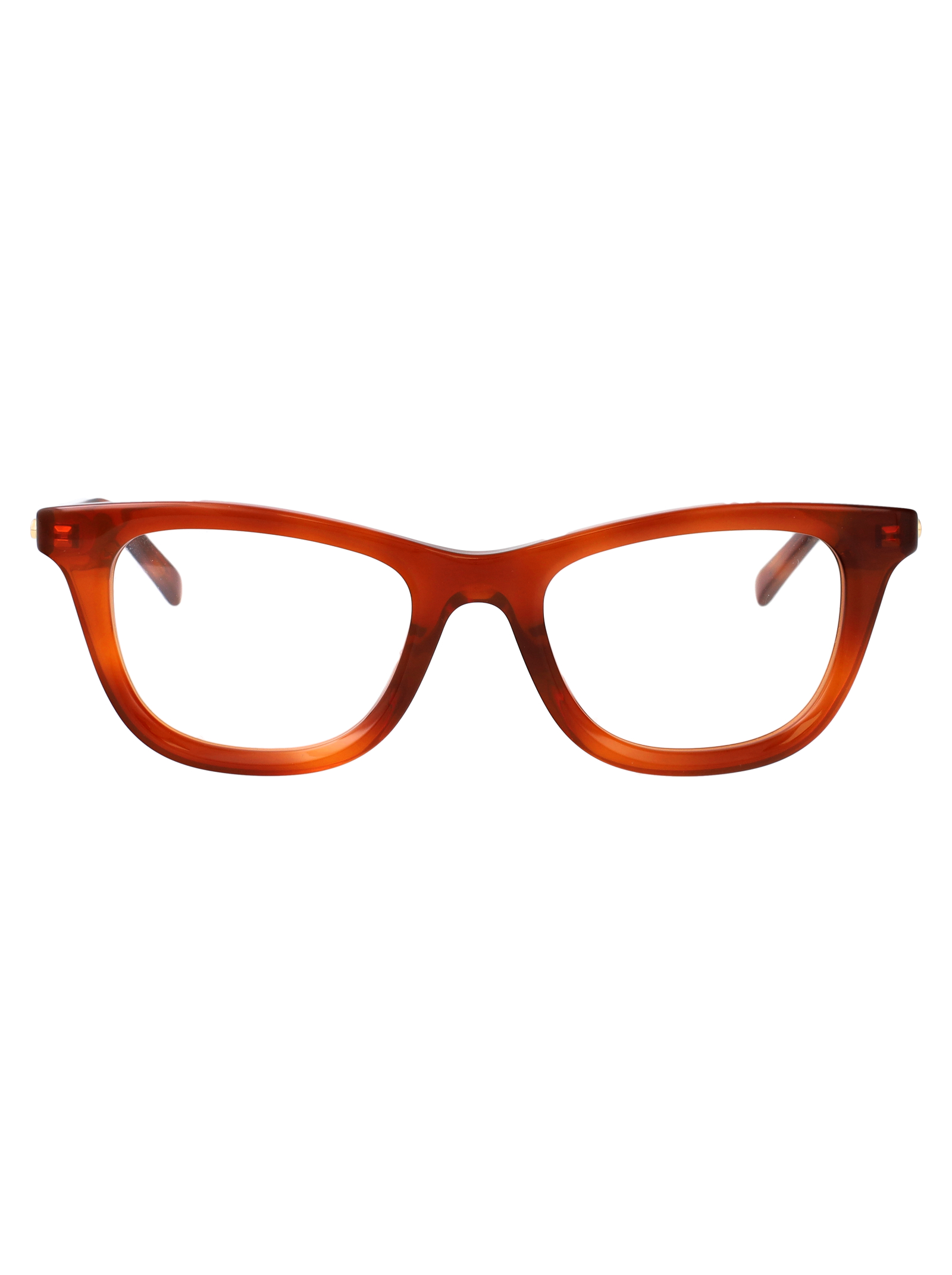 Gucci Gg1945o 002 Havana-havana-transparent Recycled Acetate Optical - Women