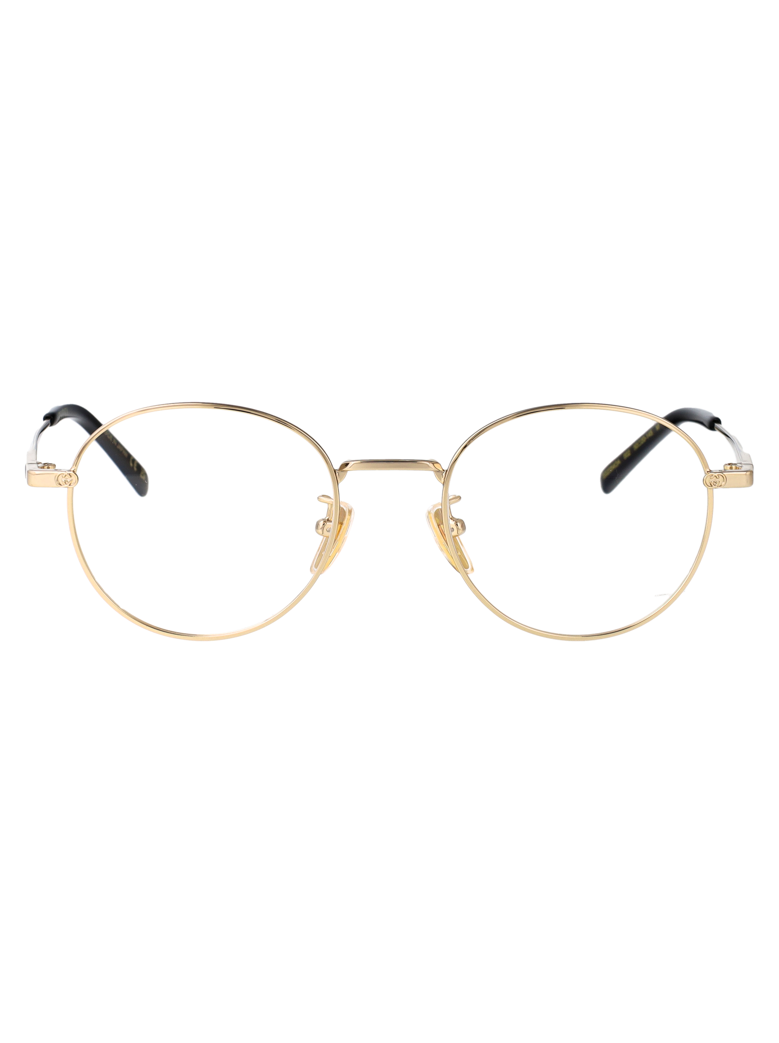 Gucci Gg2004oa 002 Gold-gold-transparent Metal Optical - Women