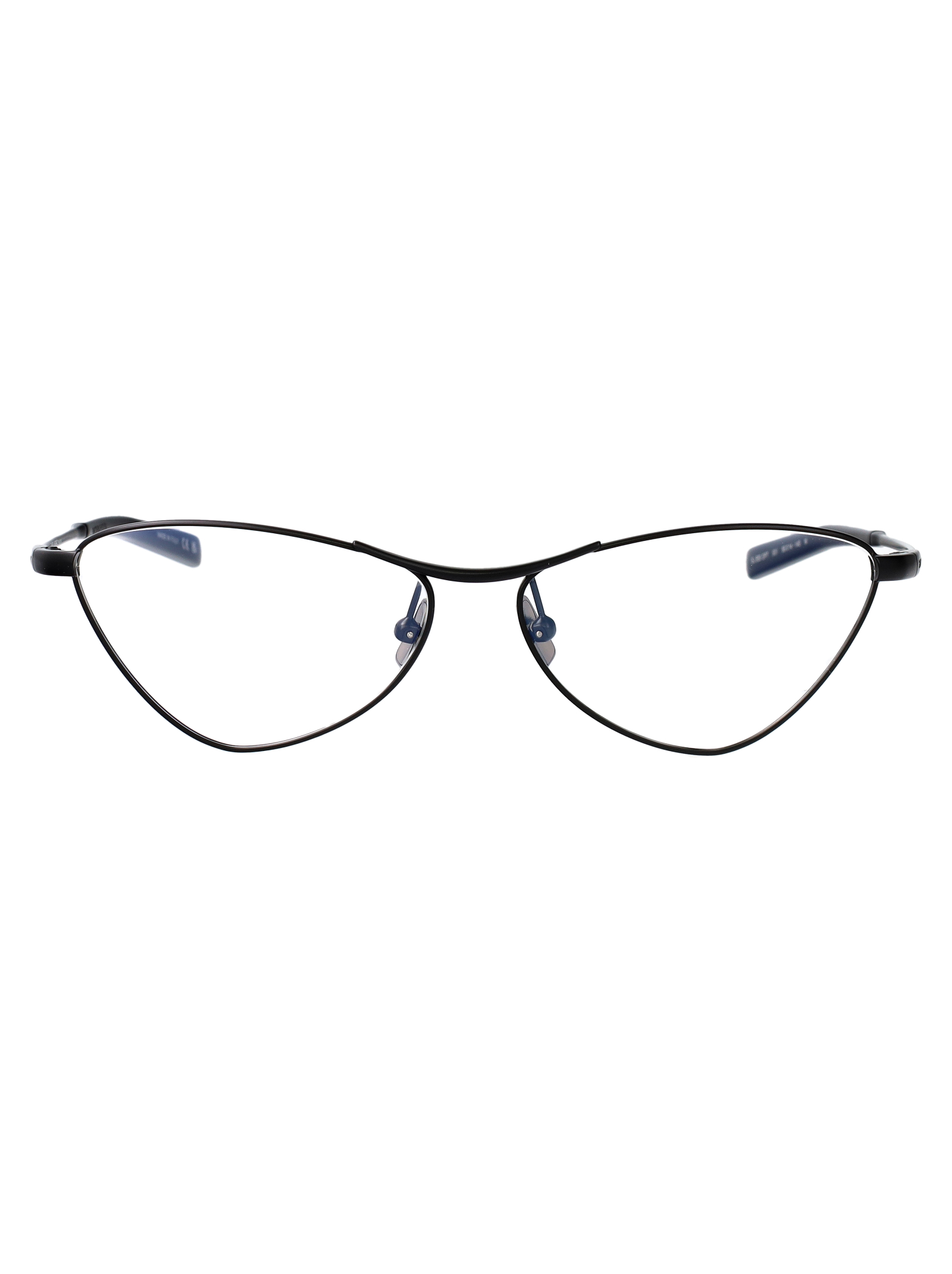 Saint Laurent Women's Black-Black-Transparent Sl 830 Opt Metal Optical