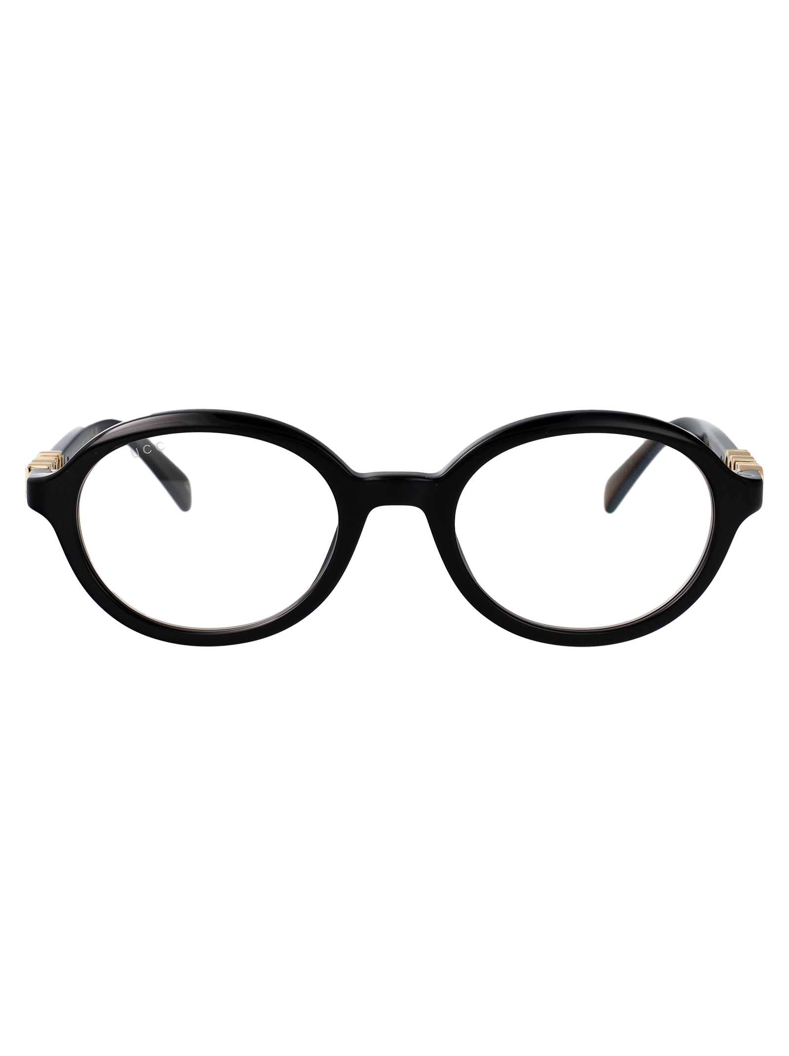 Gucci Gg2033sa 005 Black-black-transparent Acetate Sunglasses - Women