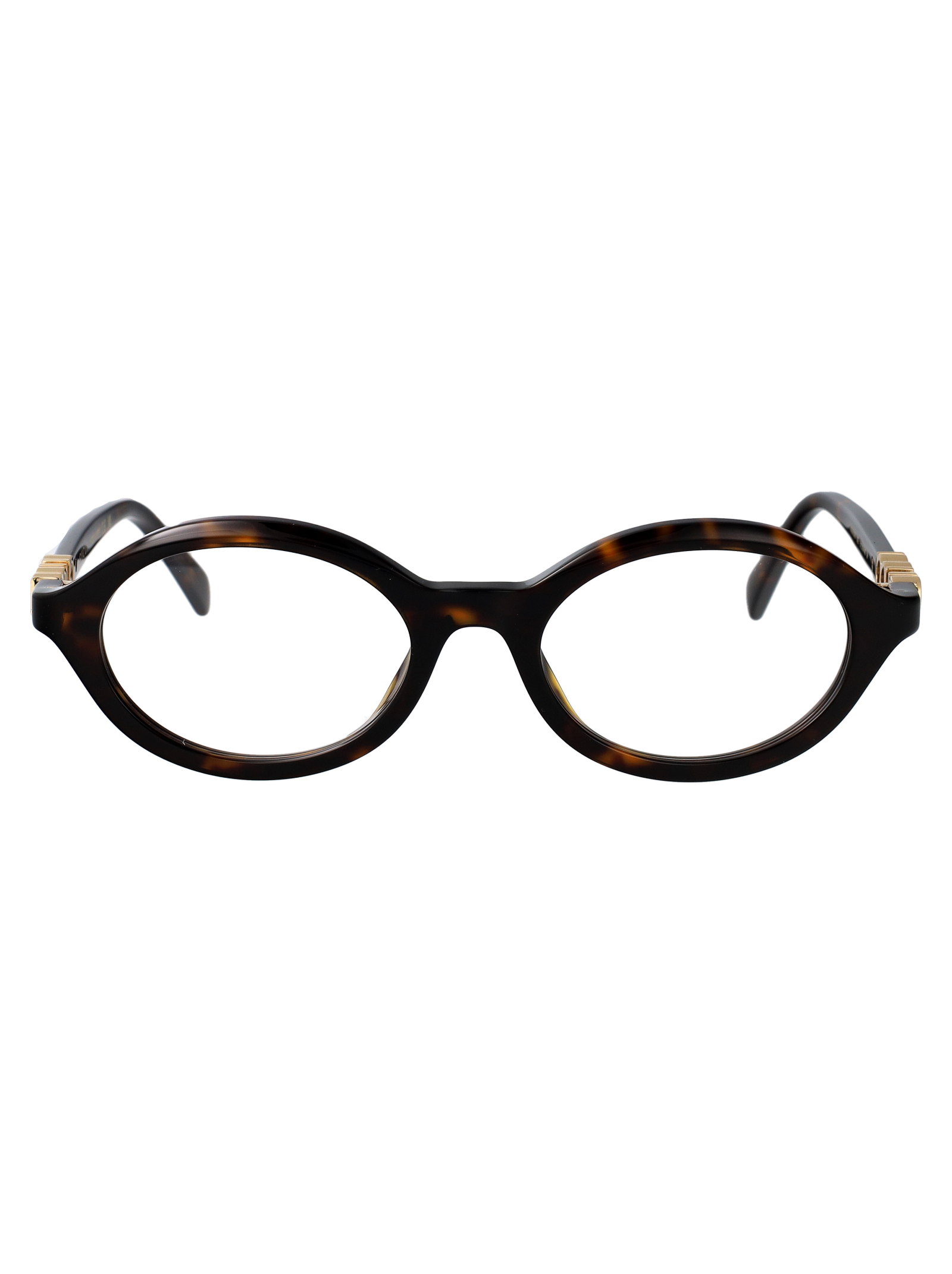 Gucci Gg2153o 002 Havana-havana-transparent Acetate Optical - Women