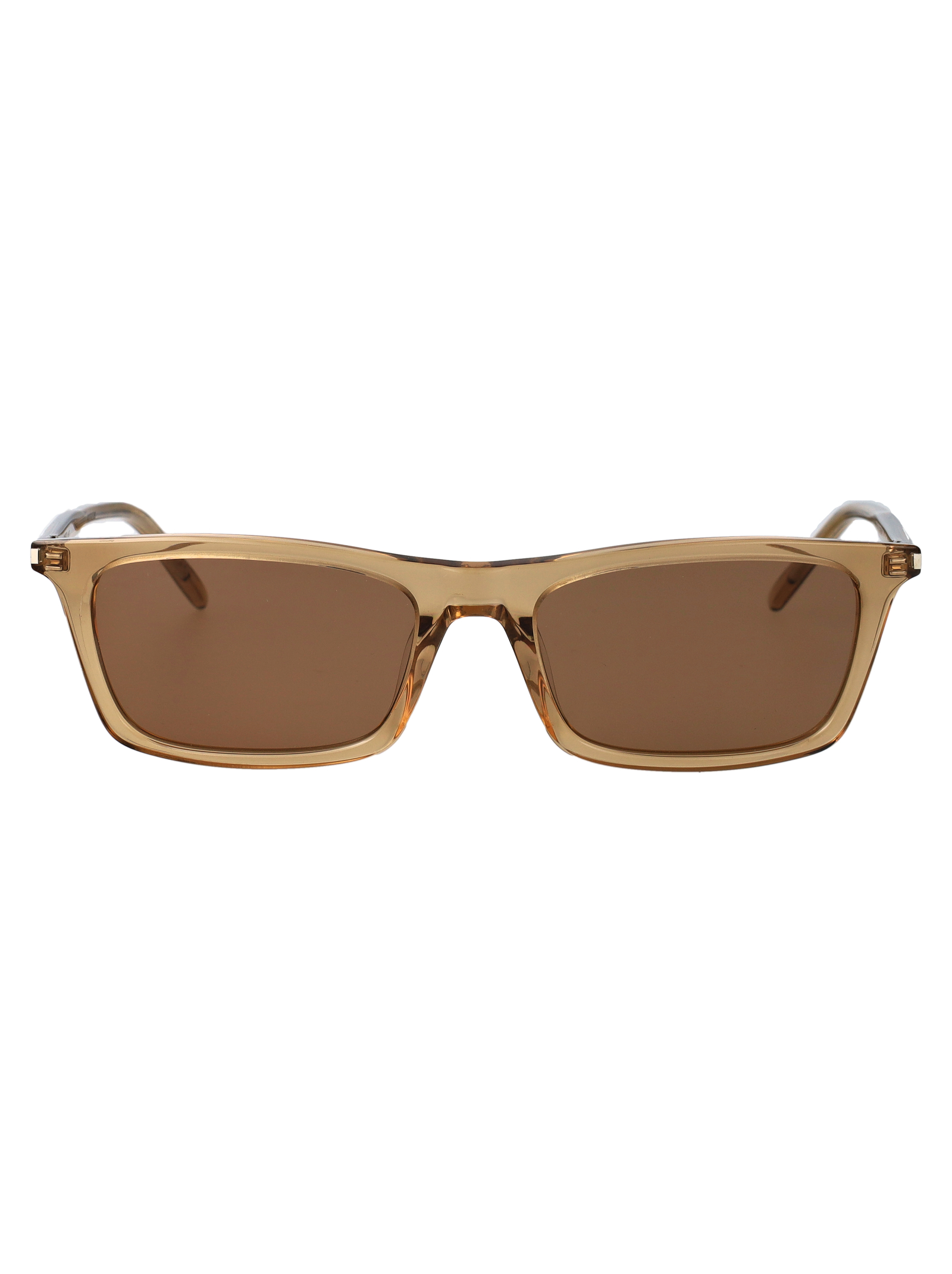 Saint Laurent Unisex Brown-Brown-Brown Sl 890 Betty Thin Acetate Sunglasses