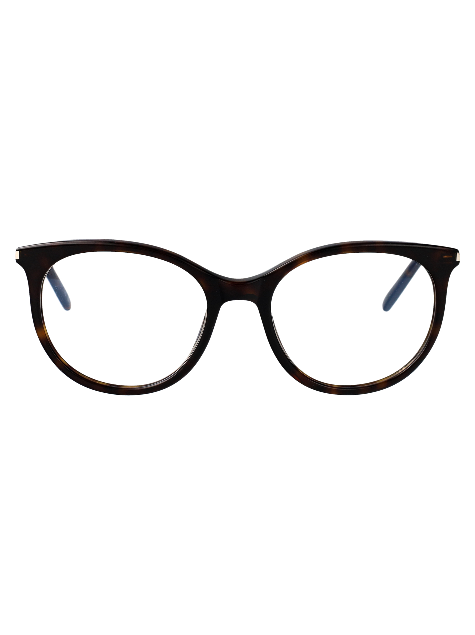 Saint Laurent Women's Havana-Havana-Transparent Sl 891 Acetate Optical