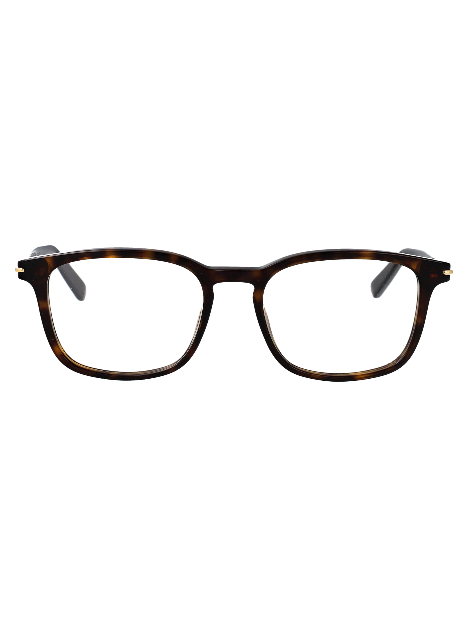 Gucci Gg2129o 002 Havana-havana-transparent Acetate Optical - Men