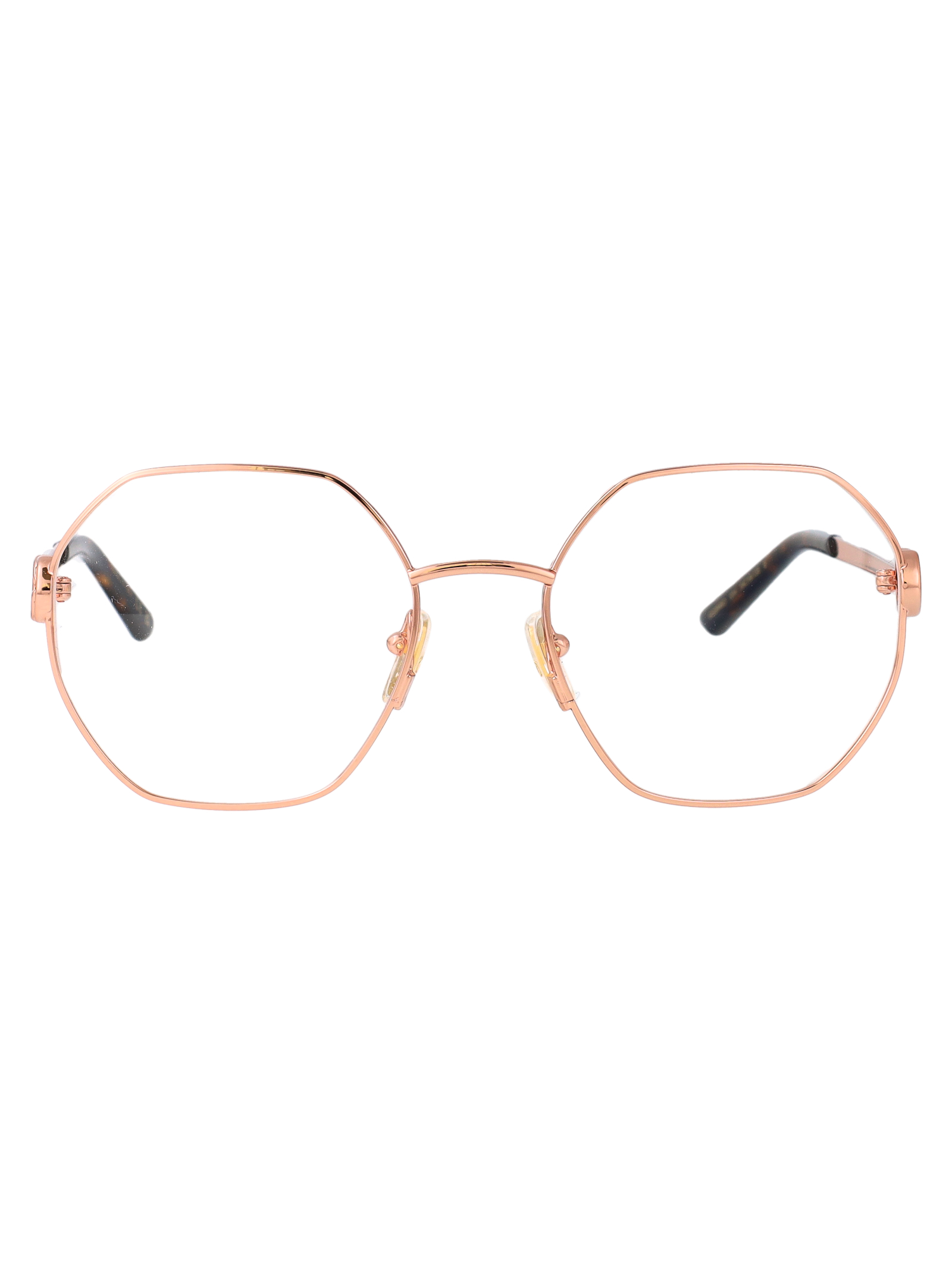 Gucci Gg2048o 004 Gold-gold-transparent Metal Optical - Women