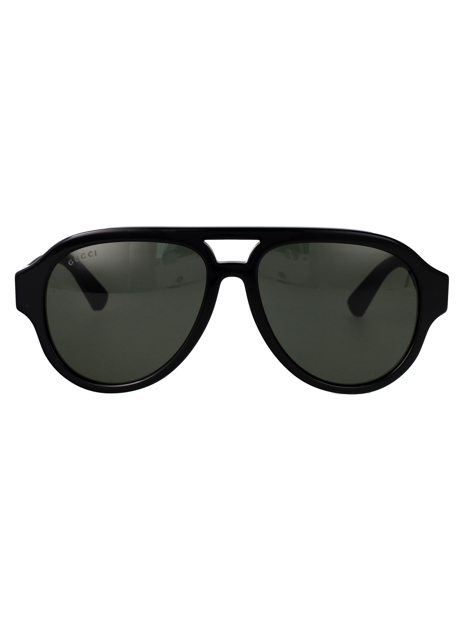 Gucci Gg2088s 001 Black-black-grey Acetate Sunglasses - Men