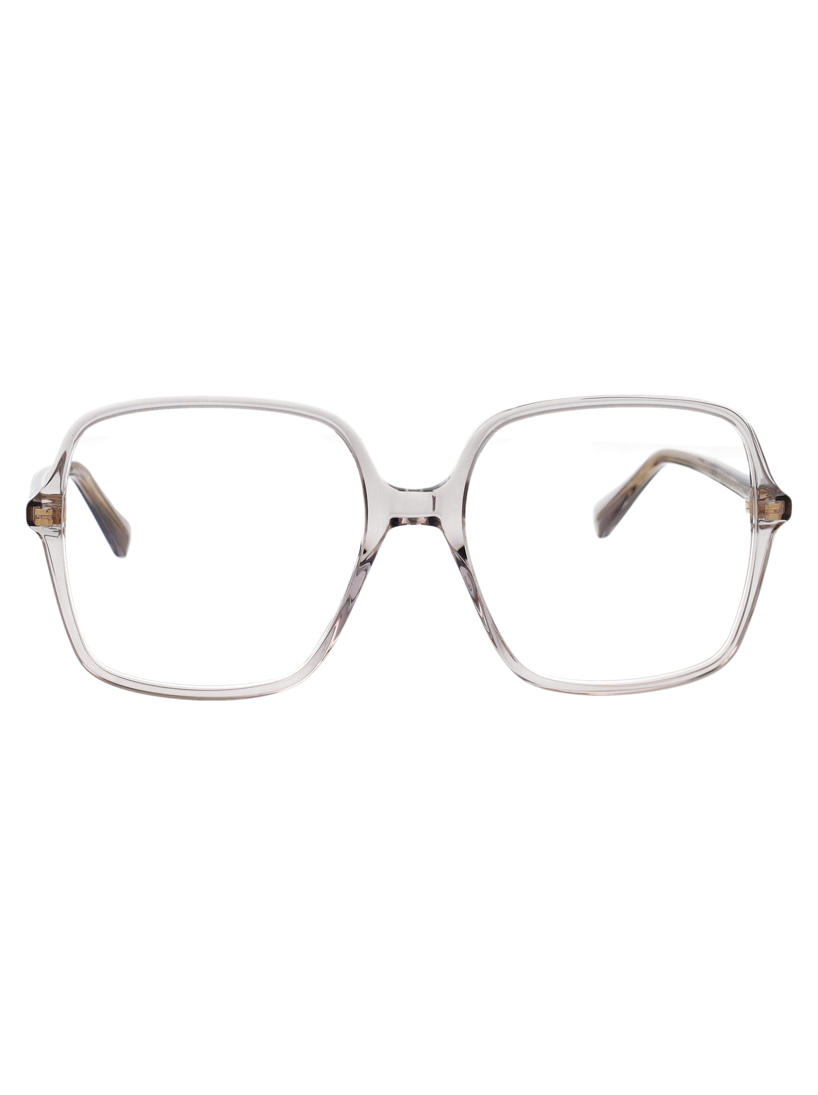 Gucci Gg1003o 012 Grey-grey-transparent Acetate Optical - Women