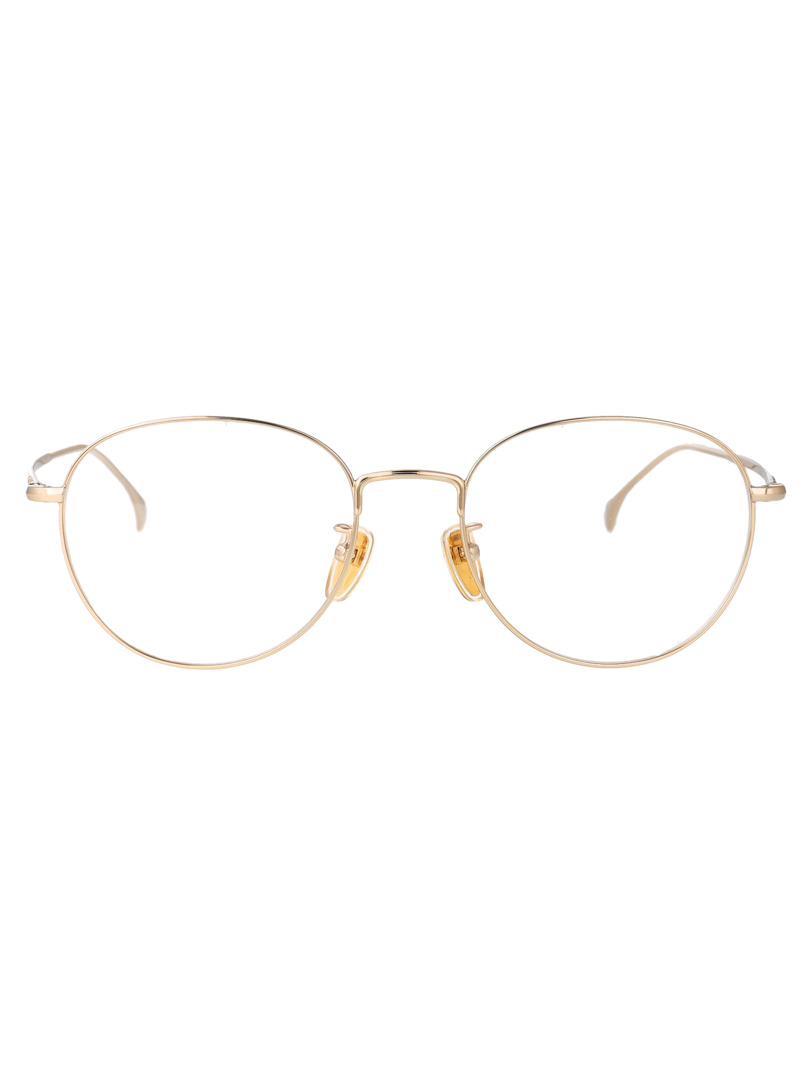 Gucci Gg2147oa 001 Gold-gold-transparent Metal Optical - Women